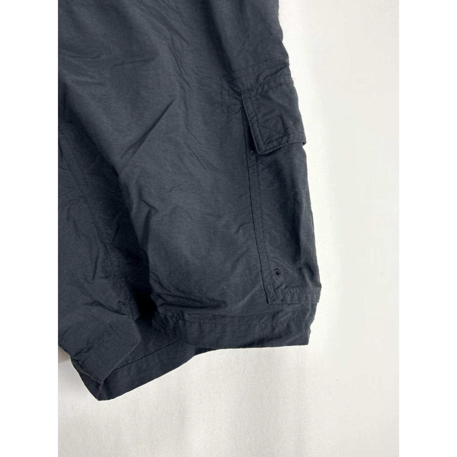 Vintage Columbia Mens Cargo Shorts Black 38x8 Nylon Blend Missing Drawstring Hiking Outdoor Mens Regular Cargo Short Black 38 Navy? Size US 38 / EU 54 - 6 Thumbnail