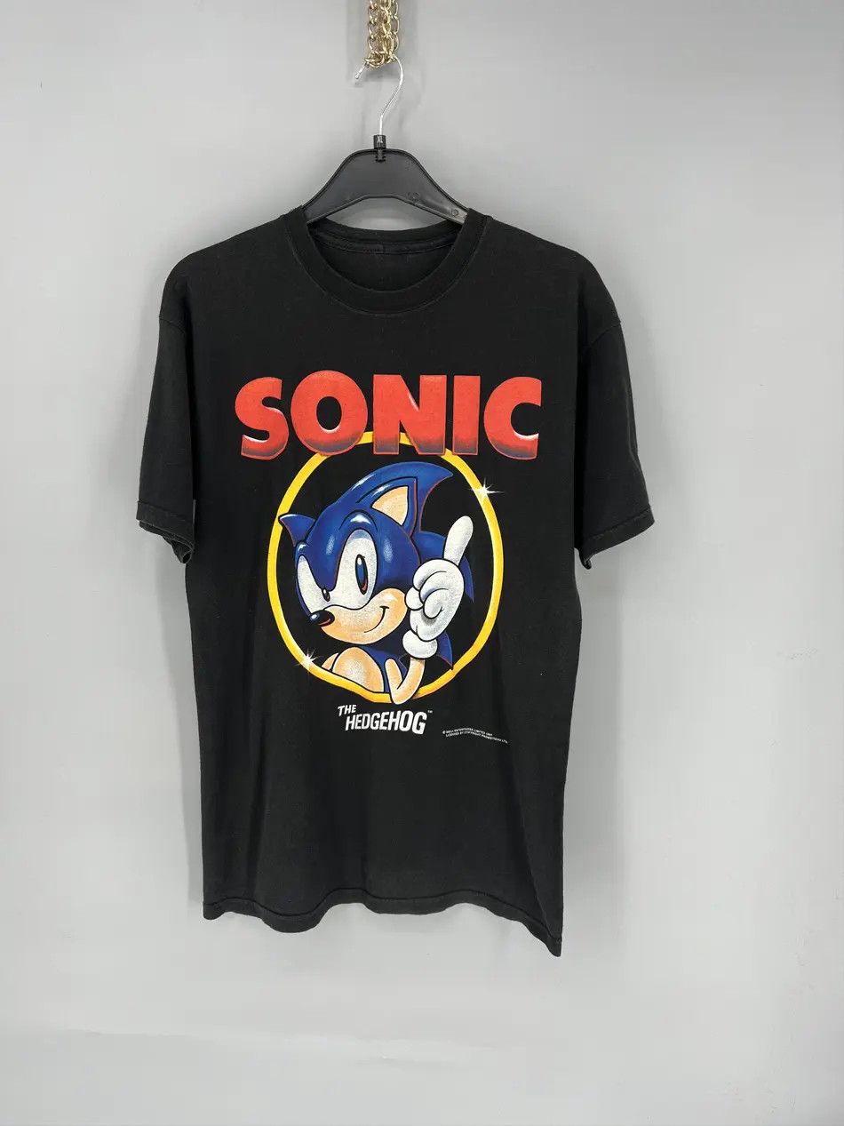 Cartoon Network Vintage Tee Sonic the Hedgehog Sega 1991 Streetwear Style Size US M / EU 48-50 / 2 - 1 Thumbnail