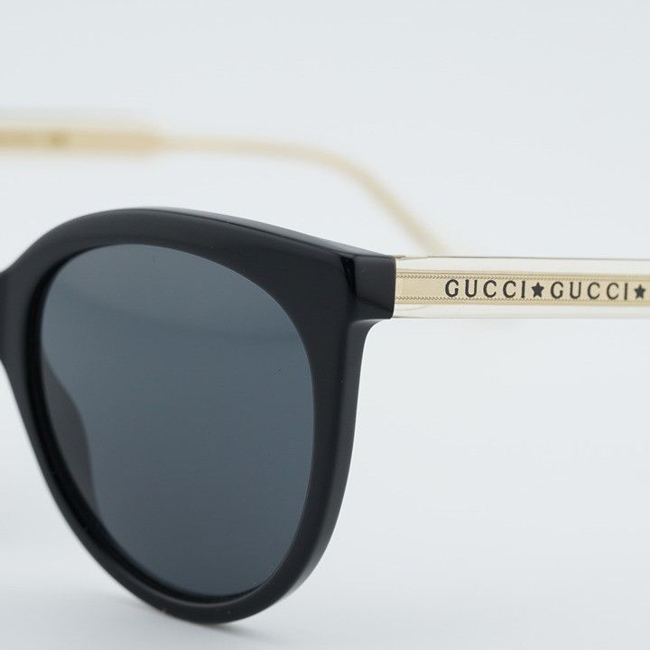 Gucci Gucci GG0565S 001 Women Sunglasses Black Cat Eye Frame Size ONE SIZE - 3 Thumbnail