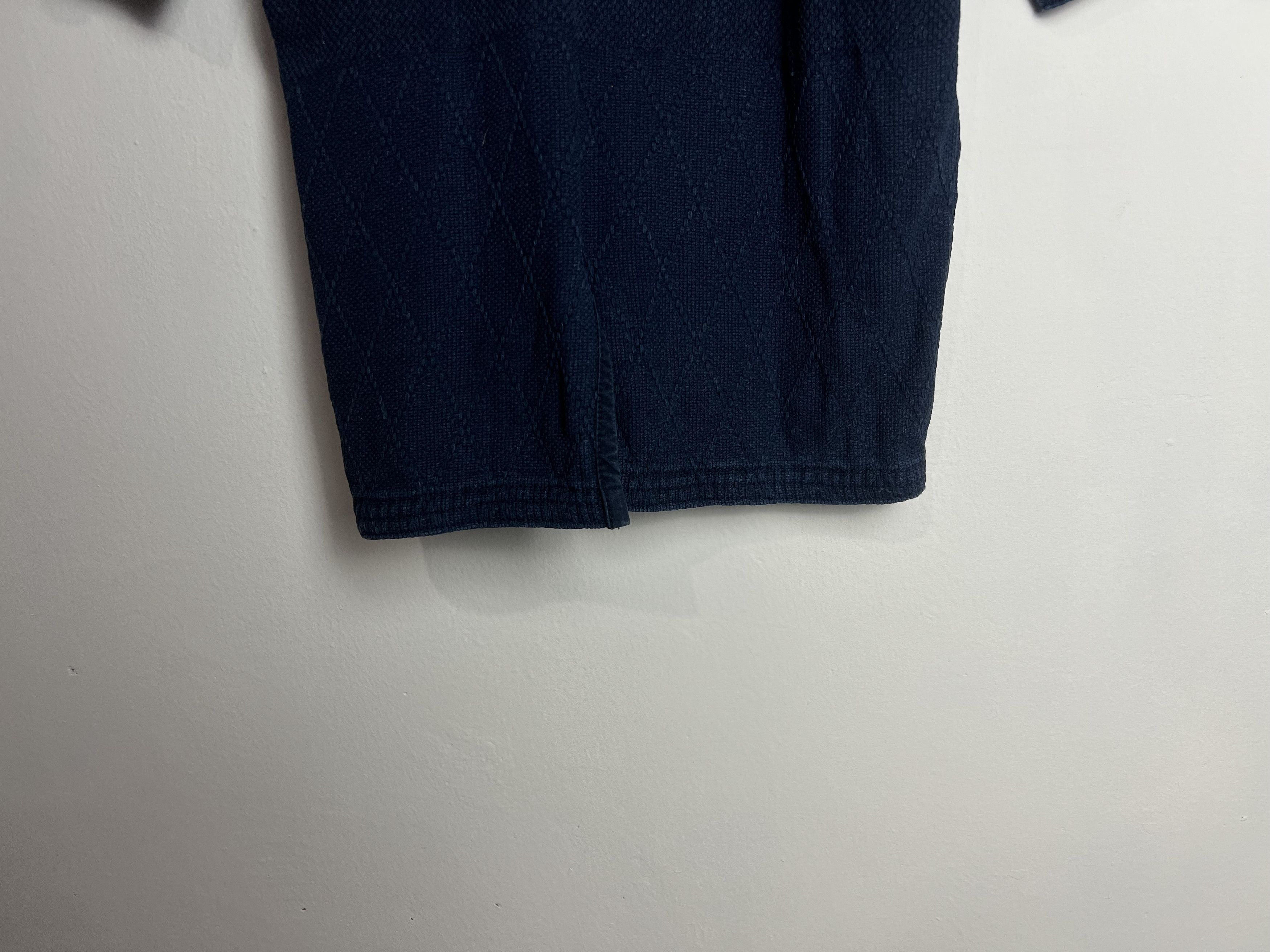 Japanese Brand Vintage Kendo Busen Dyed Indigo Kimono Size US L / EU 52-54 / 3 - 9 Thumbnail