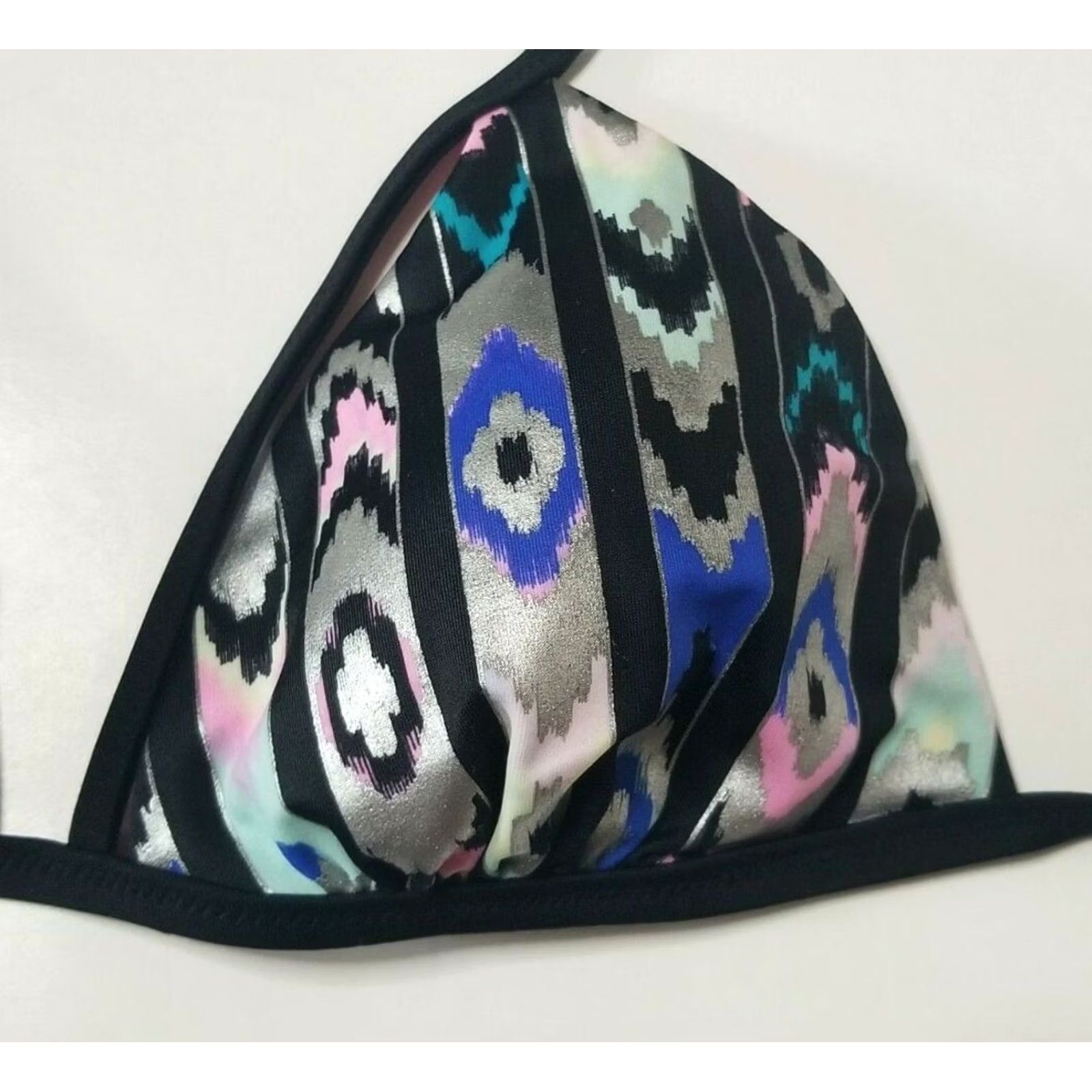 Victoria's Secret Victoria's Secret PINK Bikini Top Triangle Halter S Multicolor Size S / US 4 / IT 40 - 2 Thumbnail