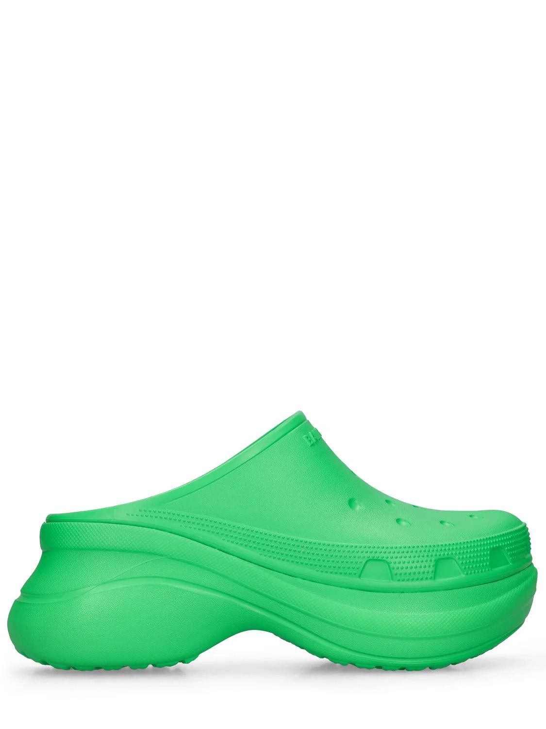 o1in1g0824 Crocs Mule in Green