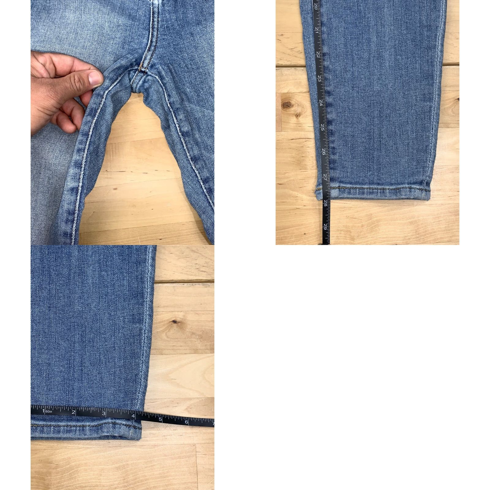 7 For All Mankind 7 For All Mankind Jeans Skinny Blue 26 Women High Waisted Ankle Size 26 Size 26" / US 2 / IT 38 - 8 Thumbnail