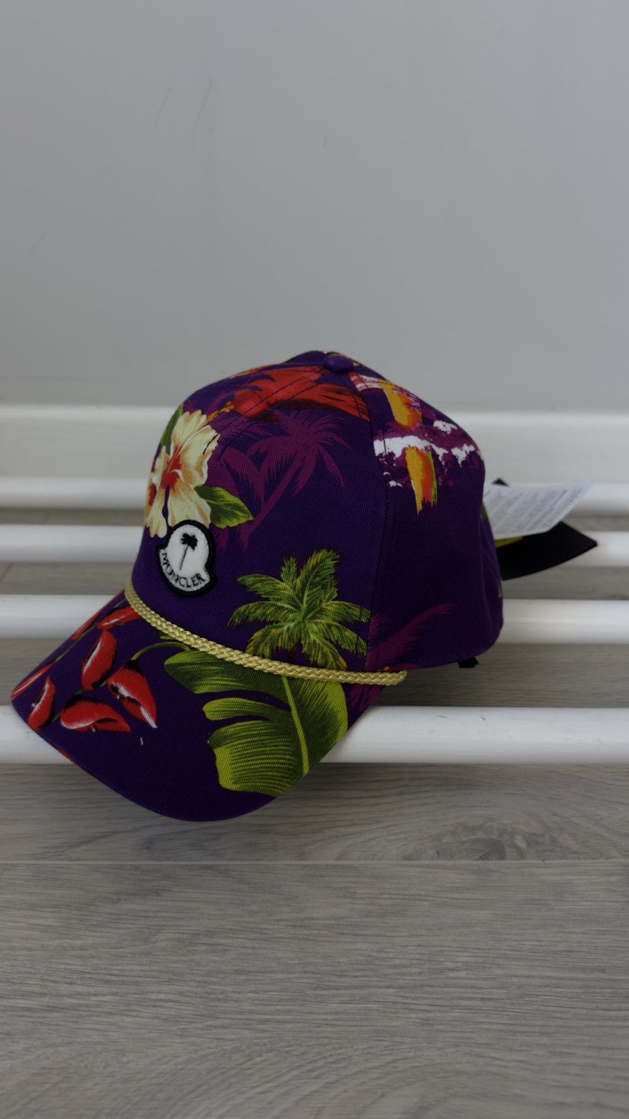 Moncler Palm Angels Floral Baseball Cap