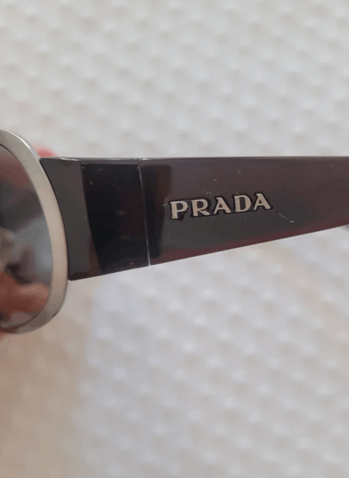 Prada PRADA Sunglasses SPR 70G Wrap Star Rimless Luna Rossa Size ONE SIZE - 2 Thumbnail