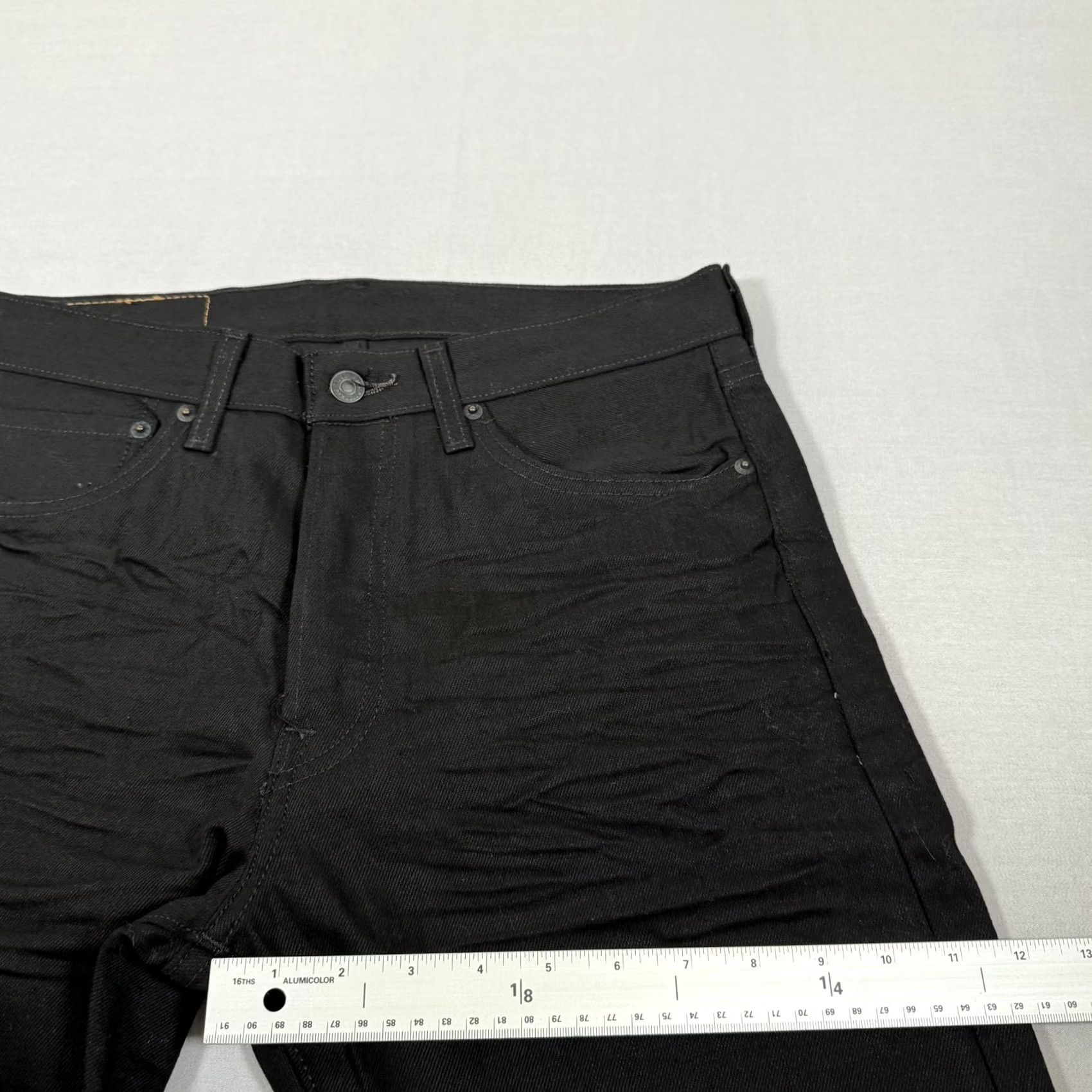 Levi's Levi's 501 Jeans Black 32x29 Denim Straight Fit Button Fly Regular Mens Jeans Size US 32 / EU 48 - 7 Thumbnail