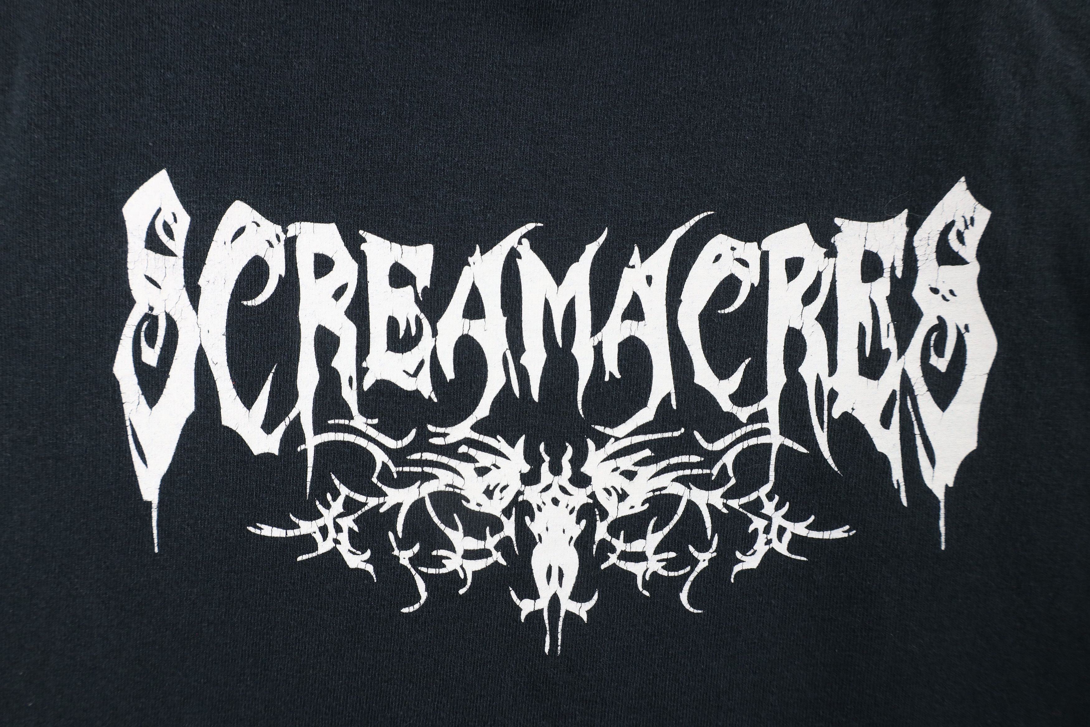 Vintage Vintage Streetwear Screamacres Haunted Corn Maze T-Shirt Size US XL / EU 56 / 4 - 4 Thumbnail