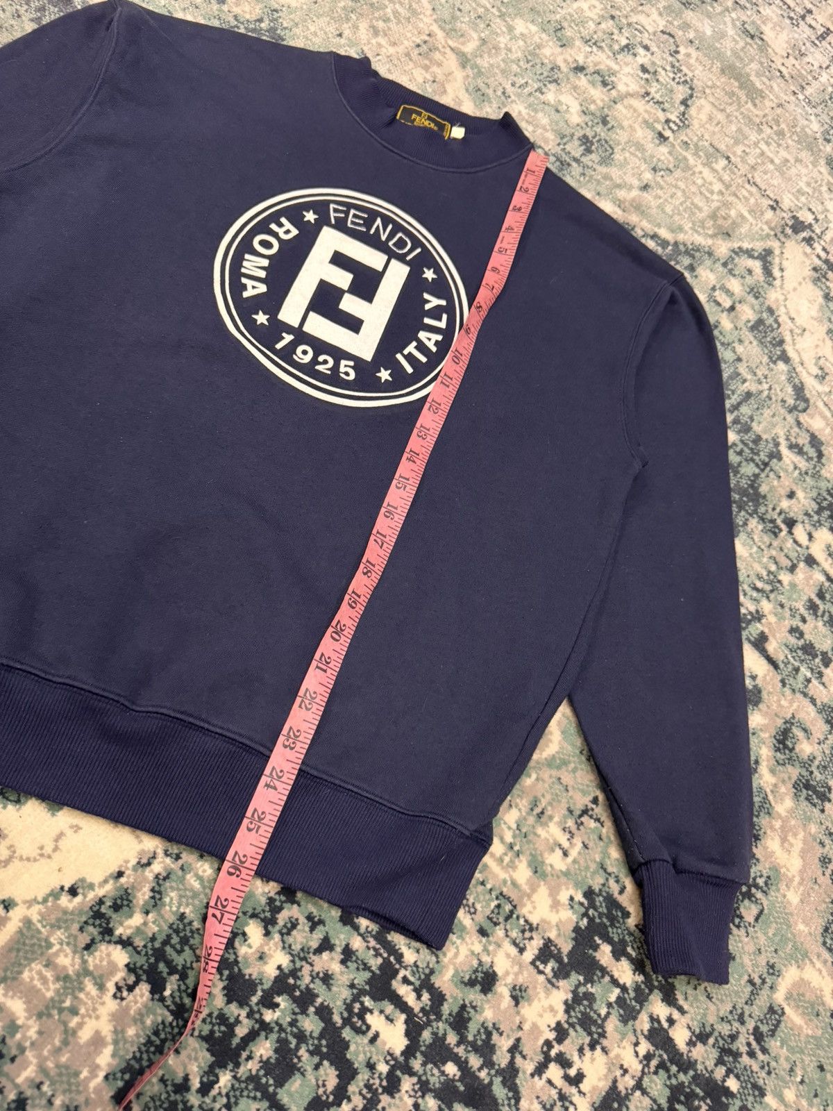 Fendi VINTAGE FENDI ROMA ITALY SPELLOUT SWEATSHIRT PULLOVER Size US M / EU 48-50 / 2 - 3 Thumbnail