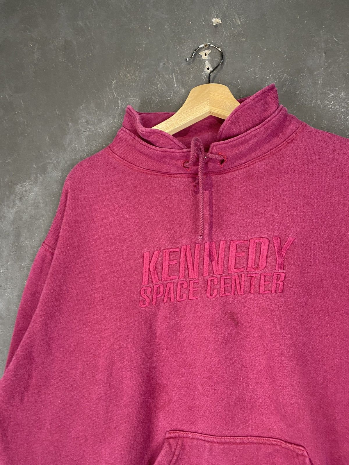 Vintage 90s Kennedy Space Center Boxy Sports Sweatshirt Size US L / EU 52-54 / 3 - 2 Thumbnail