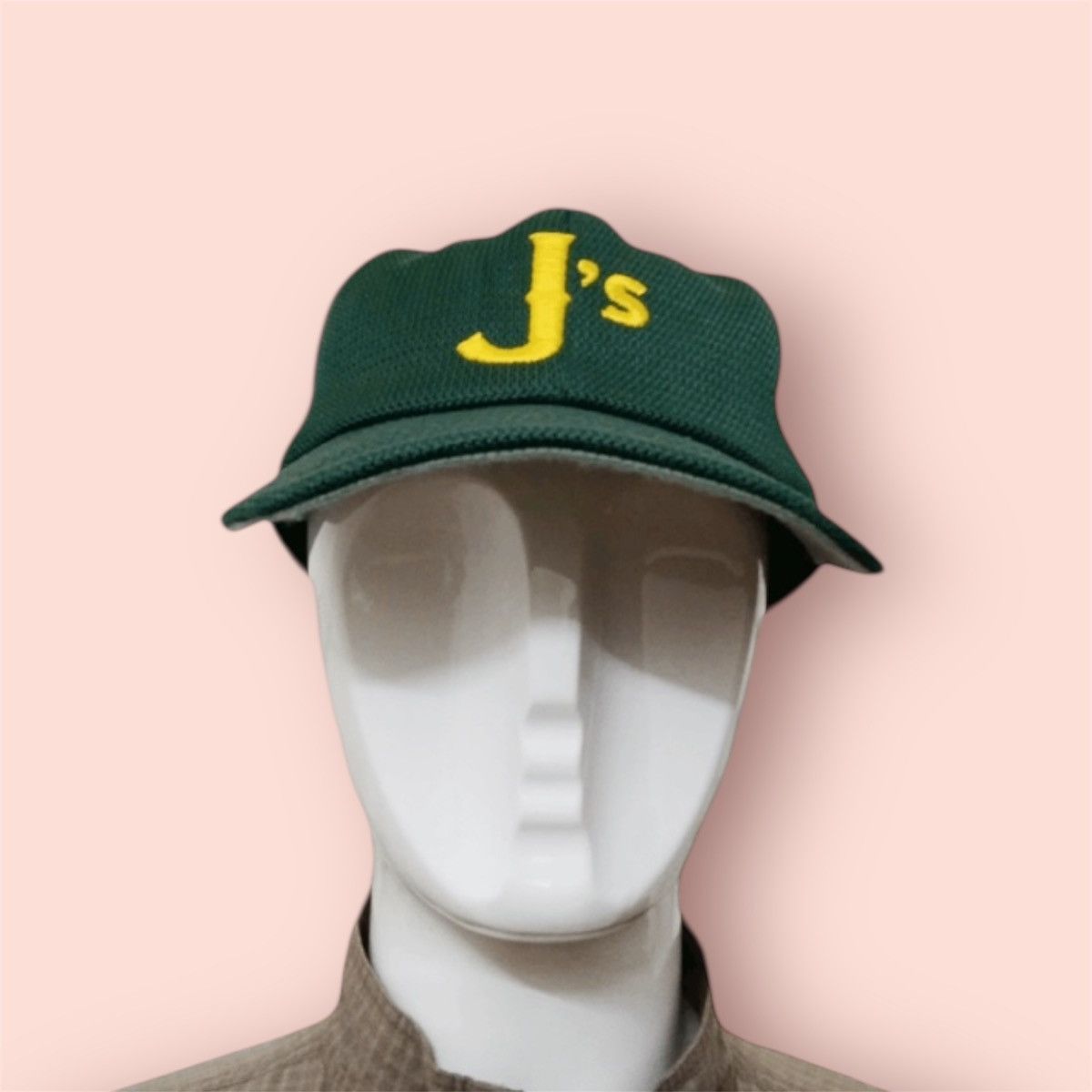 Japanese Brand VINTAGE J'S LOGO FITTED MESH BASEBALL CAP Size ONE SIZE - 5 Thumbnail