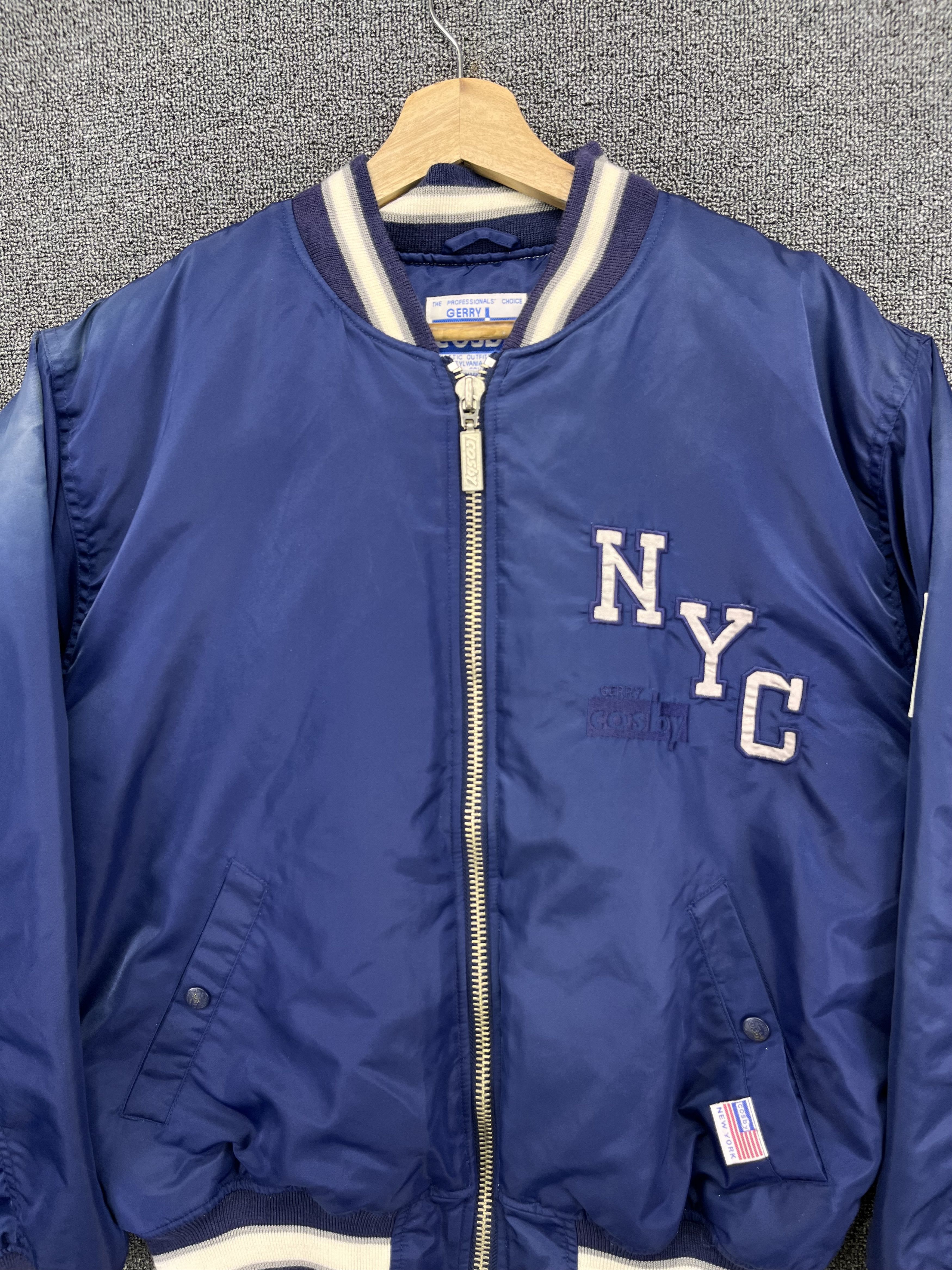 Vintage Vintage Gerry Cosby U.S.A New York Varsity Jacket Size US L / EU 52-54 / 3 - 9 Thumbnail