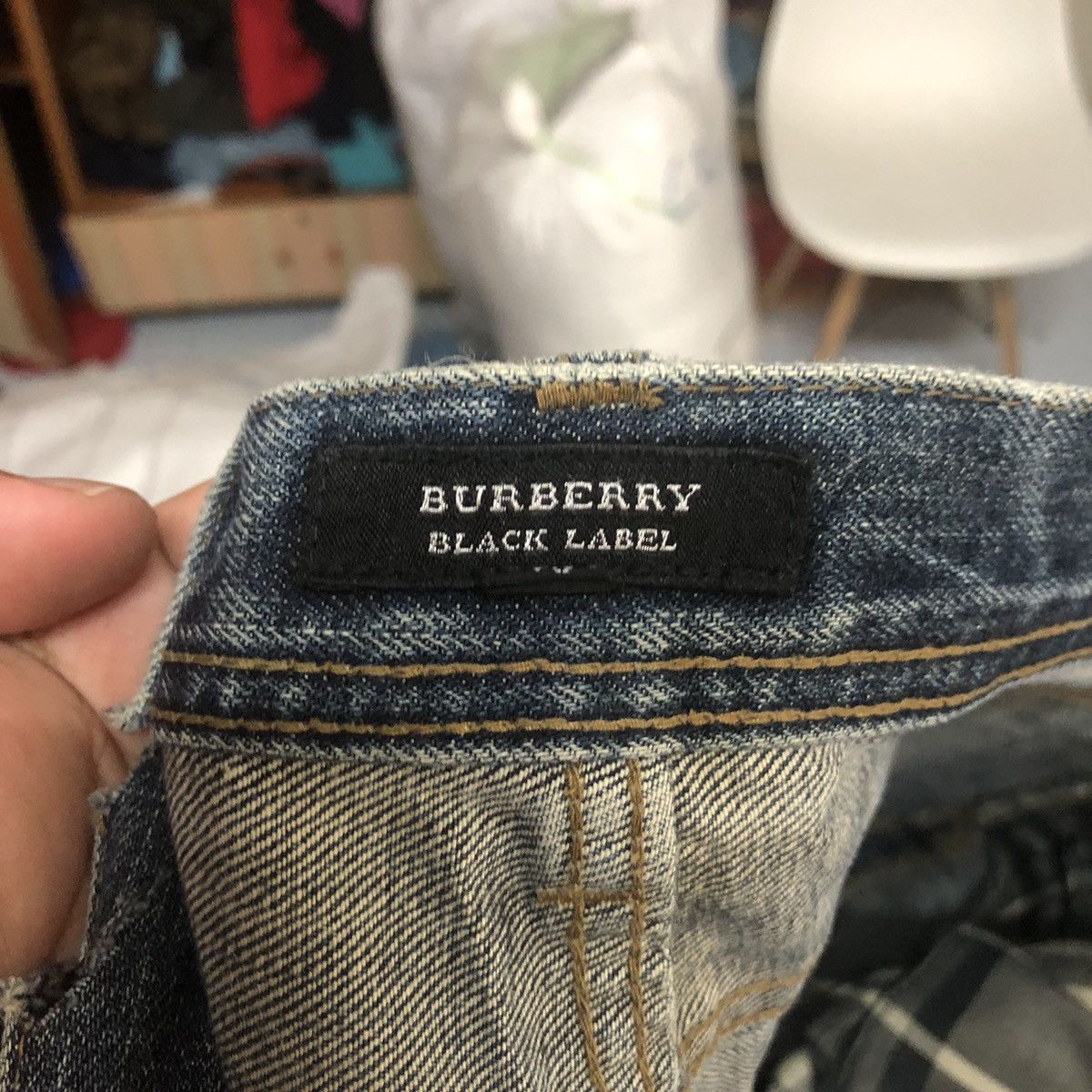 Burberry DL Burberry Black Label Blue Denim Pants #C298 Size US 29 - 19 Thumbnail