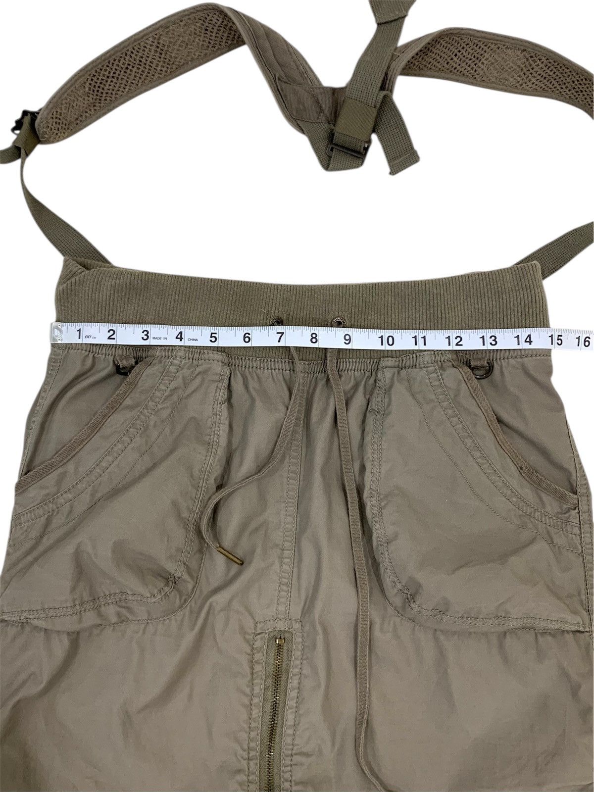 Japanese Brand GOA Flared Zipper Skirt Suspender Size 30" / US 8 / IT 44 - 19 Thumbnail