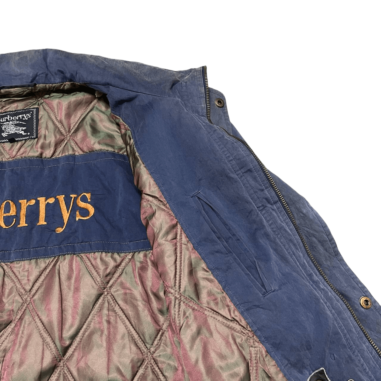 Burberry Vintage Burberry Sunfaded Jacket Embroidery Size US L / EU 52-54 / 3 - 13 Thumbnail
