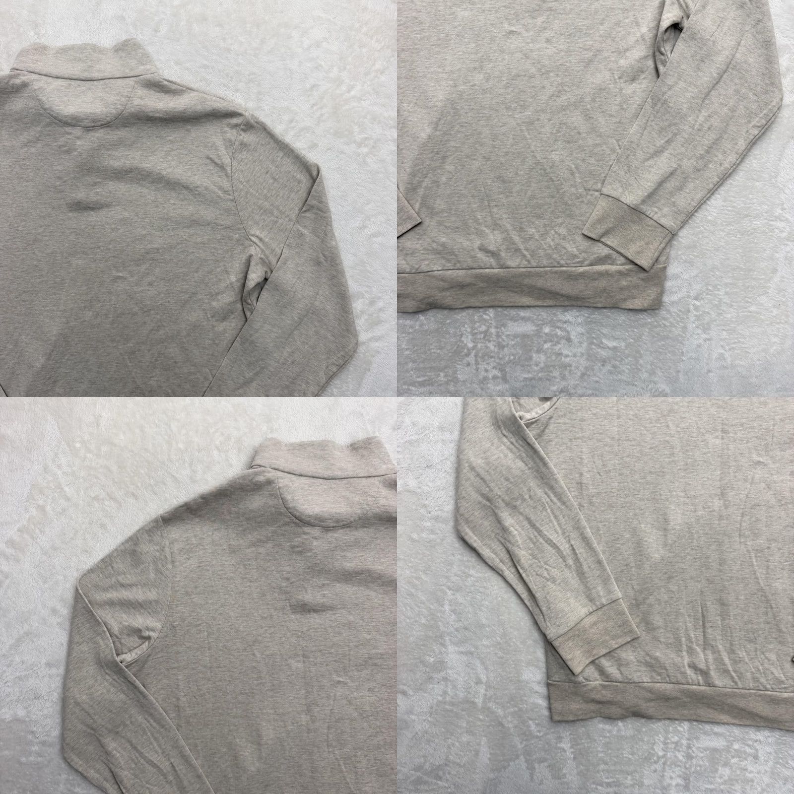 Polo Ralph Lauren Polo Ralph Lauren Sweatshirt Henley Mens L Gray Mock Neck Jersey Pony Logo Size US L / EU 52-54 / 3 - 9 Thumbnail