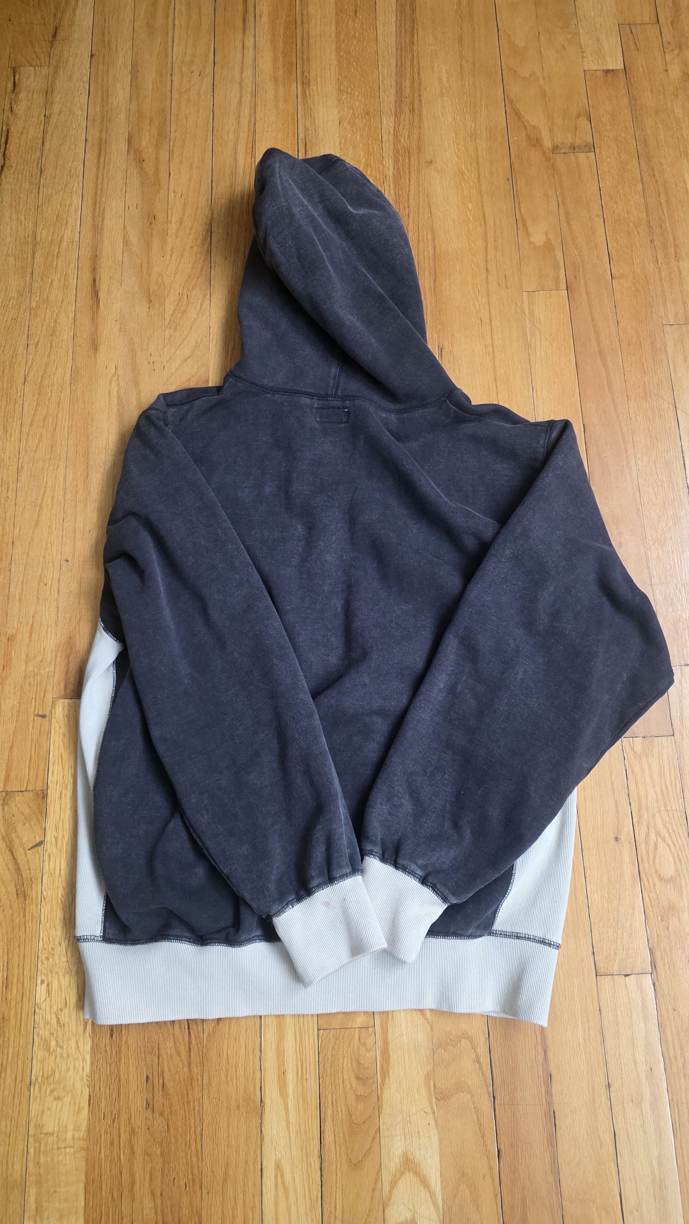 thisisneverthat thisisneverthat Side Paneled Hoodie 'Charcoal' Size US XL / EU 56 / 4 - 3 Thumbnail