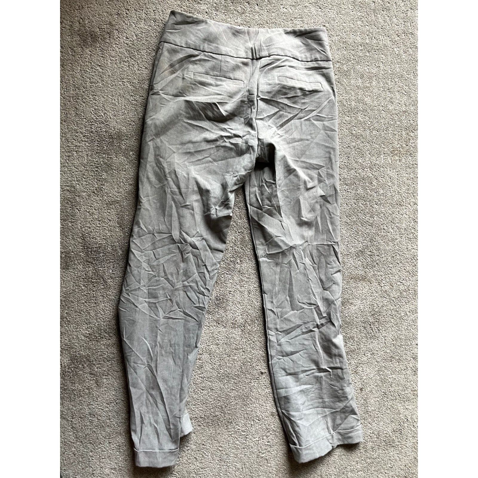 Kenneth Cole KENNETH COLE Women's Gray Dress Pants size 4 Average Pants Women 4 Gray Business Casual Formal Inseam 29 Polyester Blend"} Size 27" / US 4 / IT 40 - 3 Thumbnail