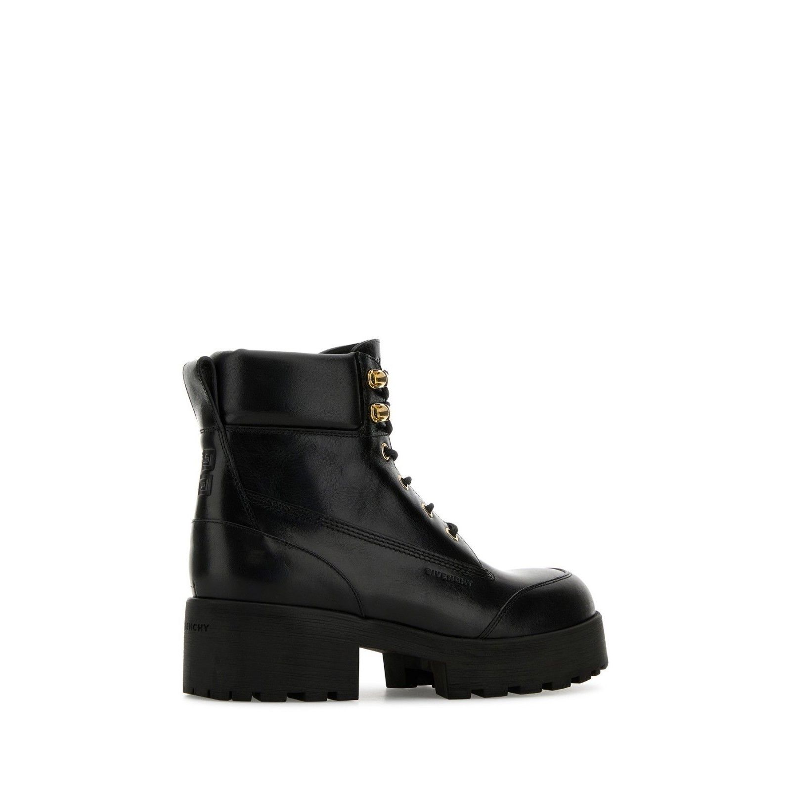 Givenchy GIVENCHY Trekker Black Leather Ankle Boots New & Authentic ( Size US 6 / IT 36 - 3 Thumbnail