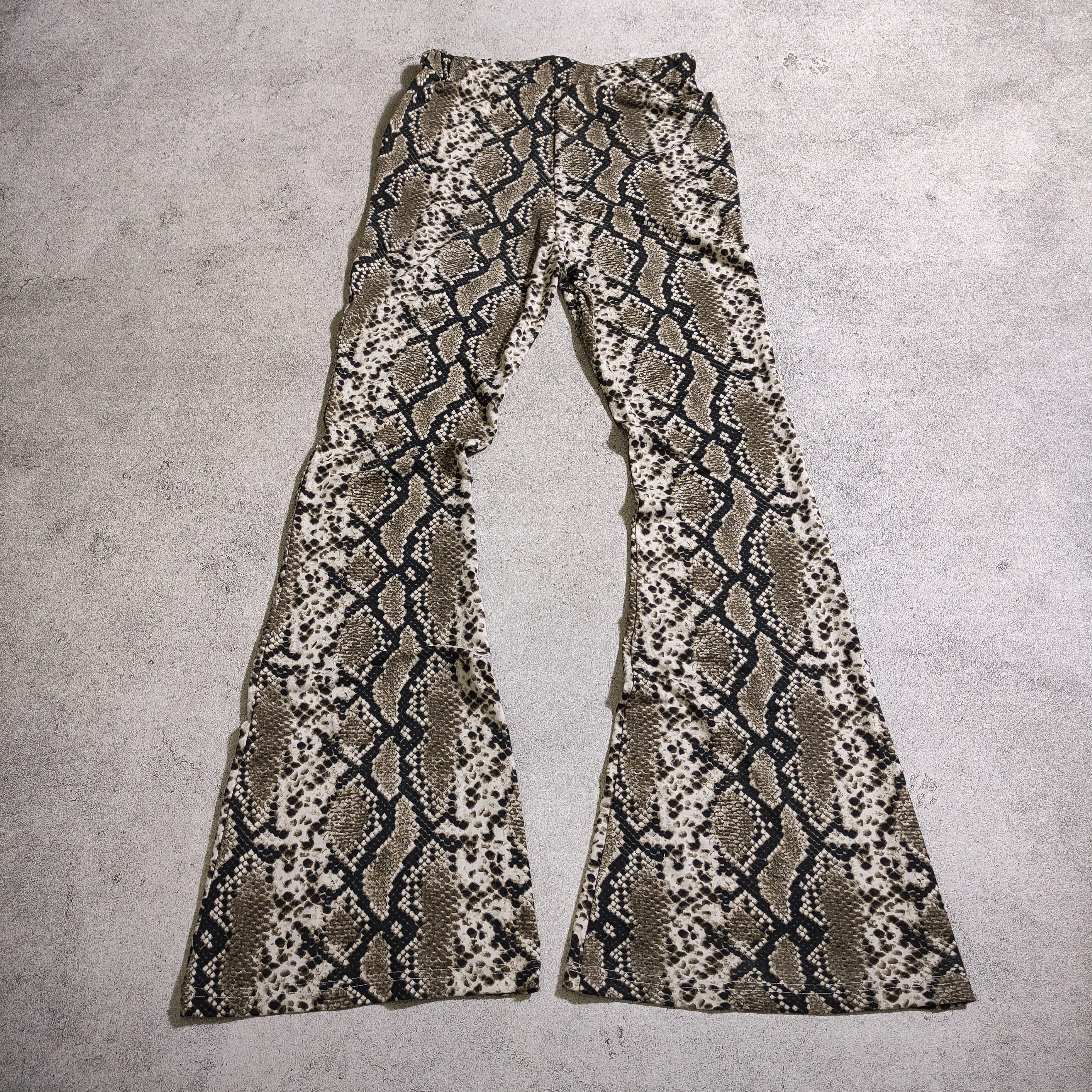 Japanese Brand Snake skin style Roberto cavalli tornado mart by egoist Size US 28 / EU 44 - 1 Thumbnail