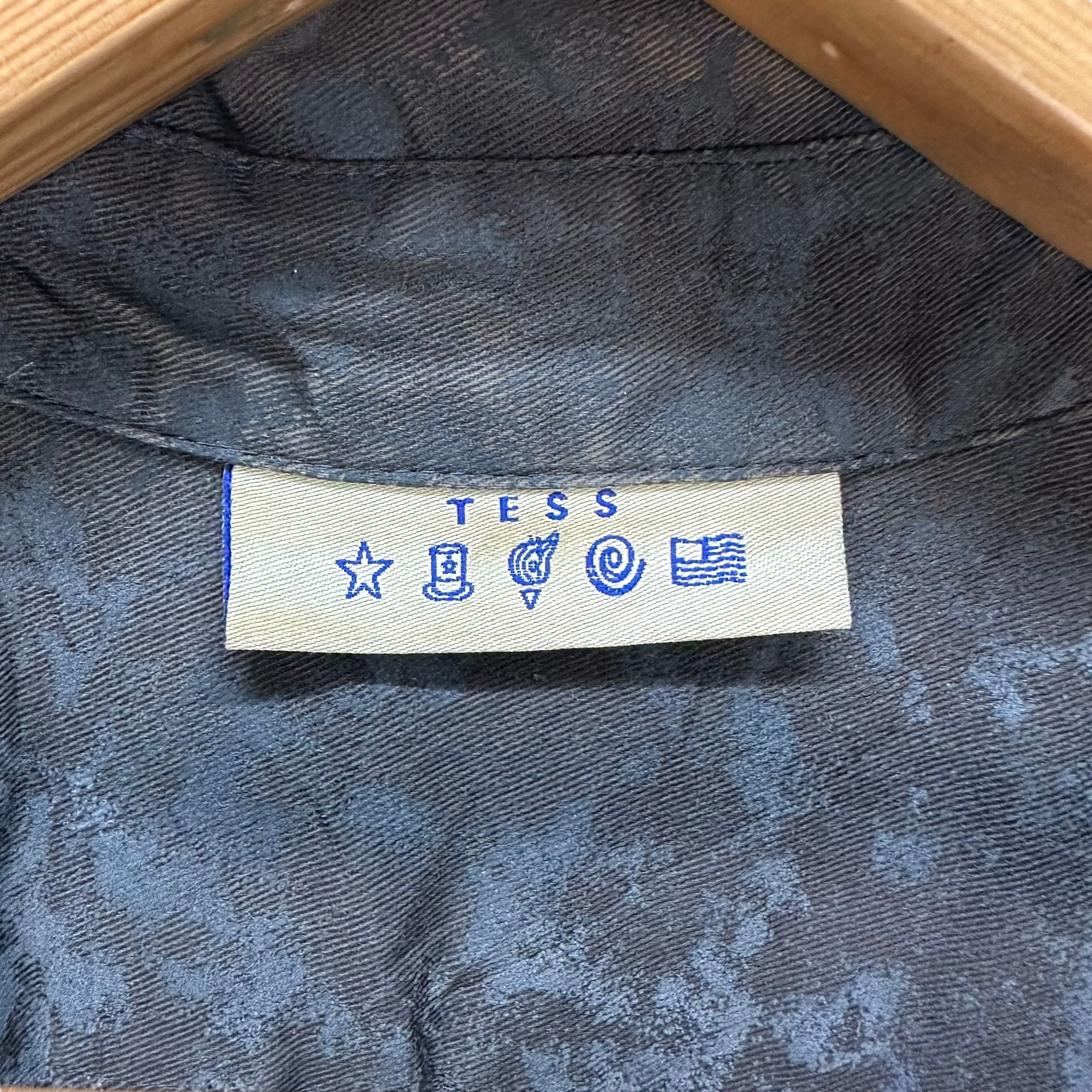 Japanese Brand TESS MADE IN JAPAN NICE DESIGN CASUAL JACKET #7486-148 Size US M / EU 48-50 / 2 - 9 Thumbnail
