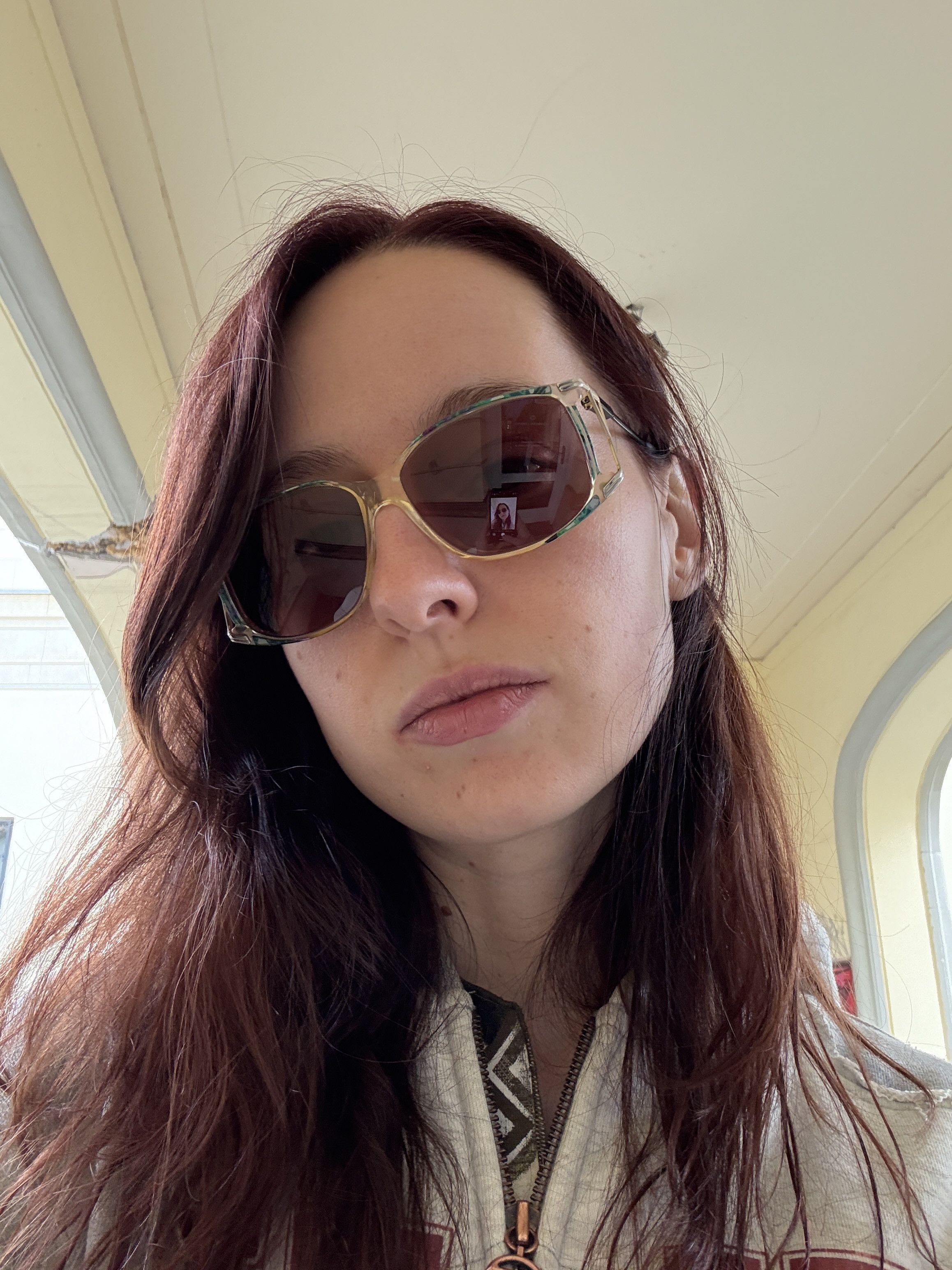 Vintage Vintage gold sunglasses 70s france Size ONE SIZE - 10 Thumbnail