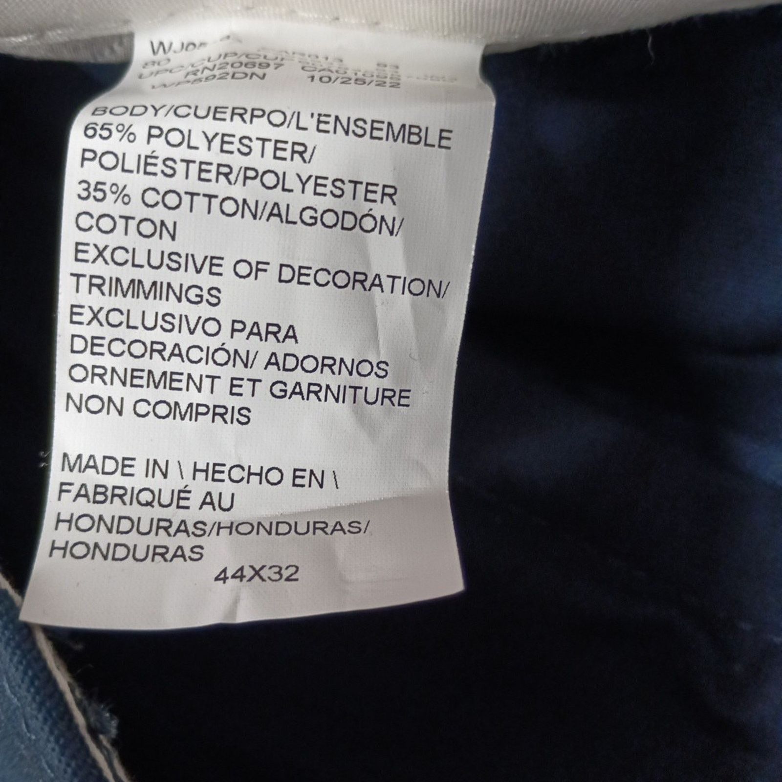 Dickies Dickies Cargo Pants Men's Size 44x32 Blue Relaxed Straight Size US 44 / EU 60 - 5 Thumbnail