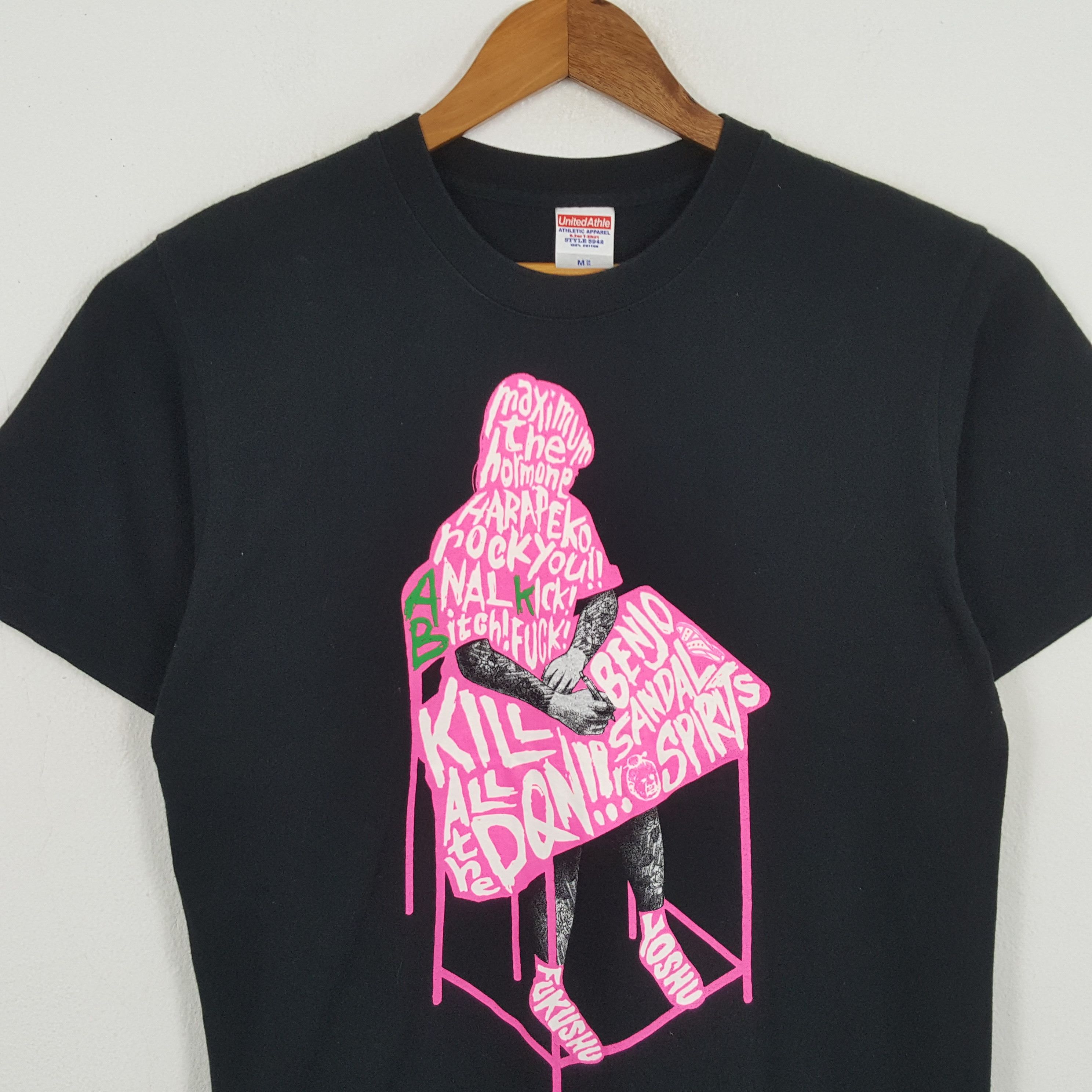 Band Tees × Vintage Vintage MAXIMUM THE HORMONE Japanese Heavy Metal Band Tees Size US M / EU 48-50 / 2 - 2 Thumbnail