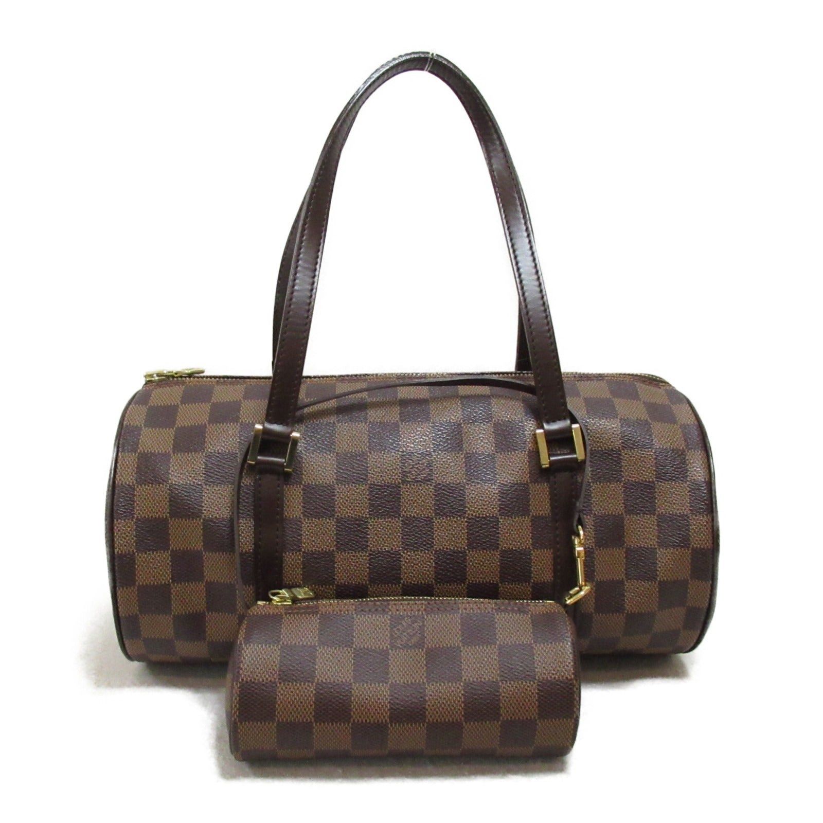 Louis Vuitton Louis Vuitton Papillon 30 Shoulder Bag Coated Canvas Damier Brown Ebene Size ONE SIZE - 1 Thumbnail