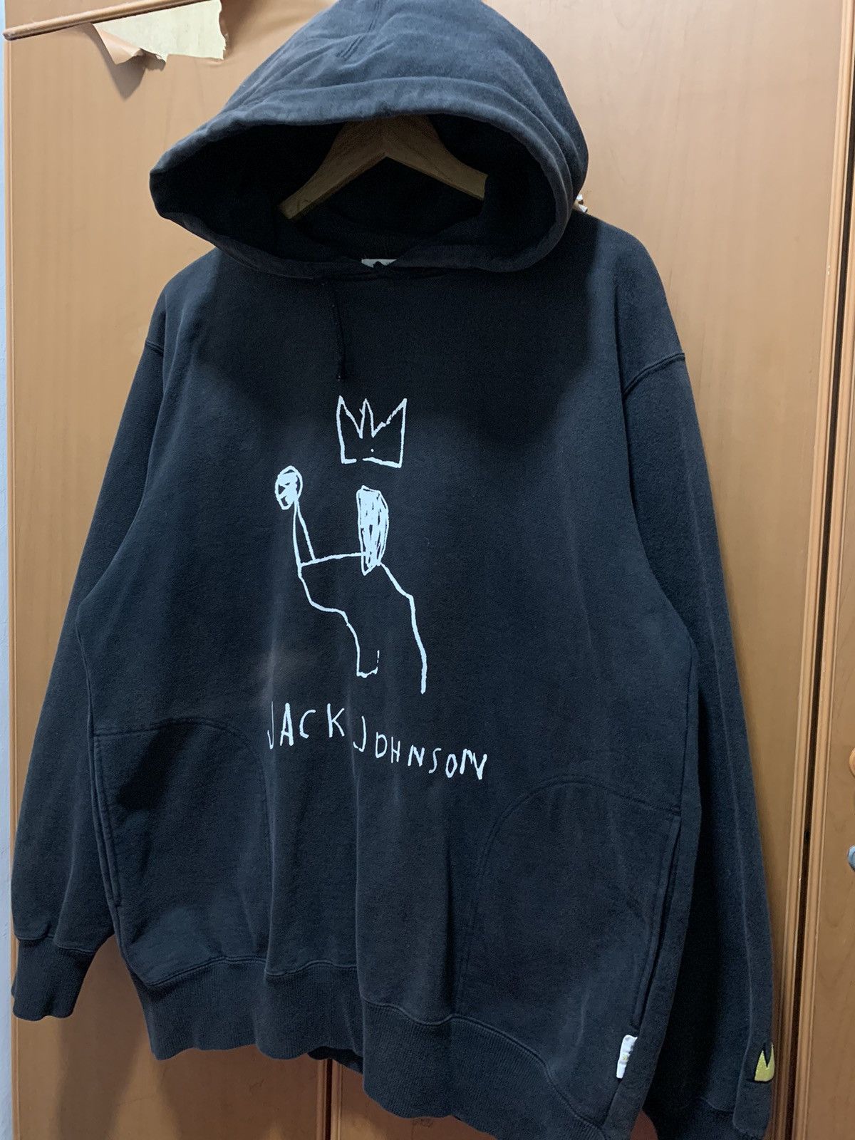 Jean-Michel Basquiat Jean Michel Basquait X Uniqlo Faded Hoodie Size US XXL / EU 58 / 5 - 4 Thumbnail