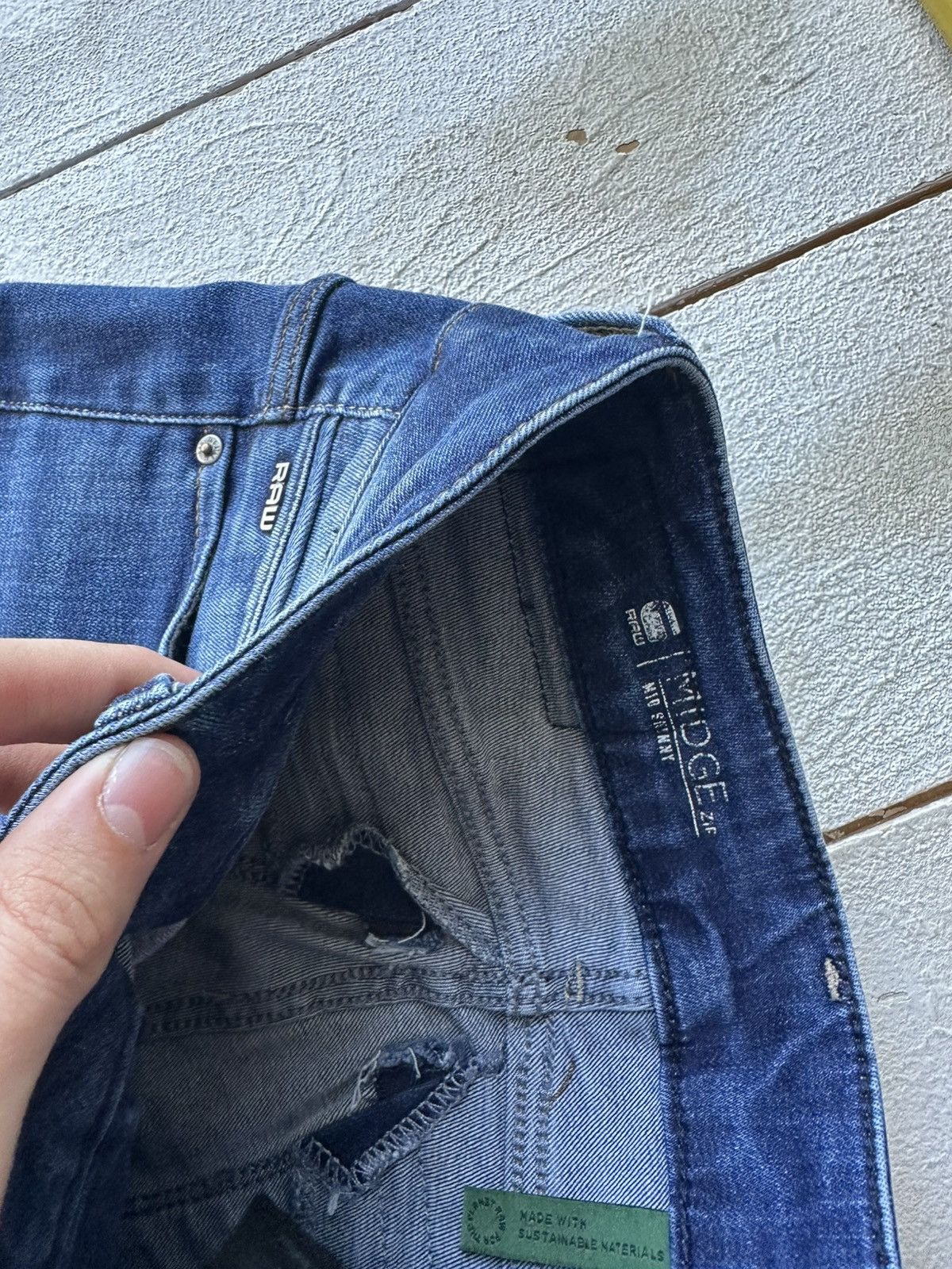 G-Star VNTG🚨G STAR RAW Jeans AVANT GARDE Washed Denim y2k Size 23" - 6 Thumbnail