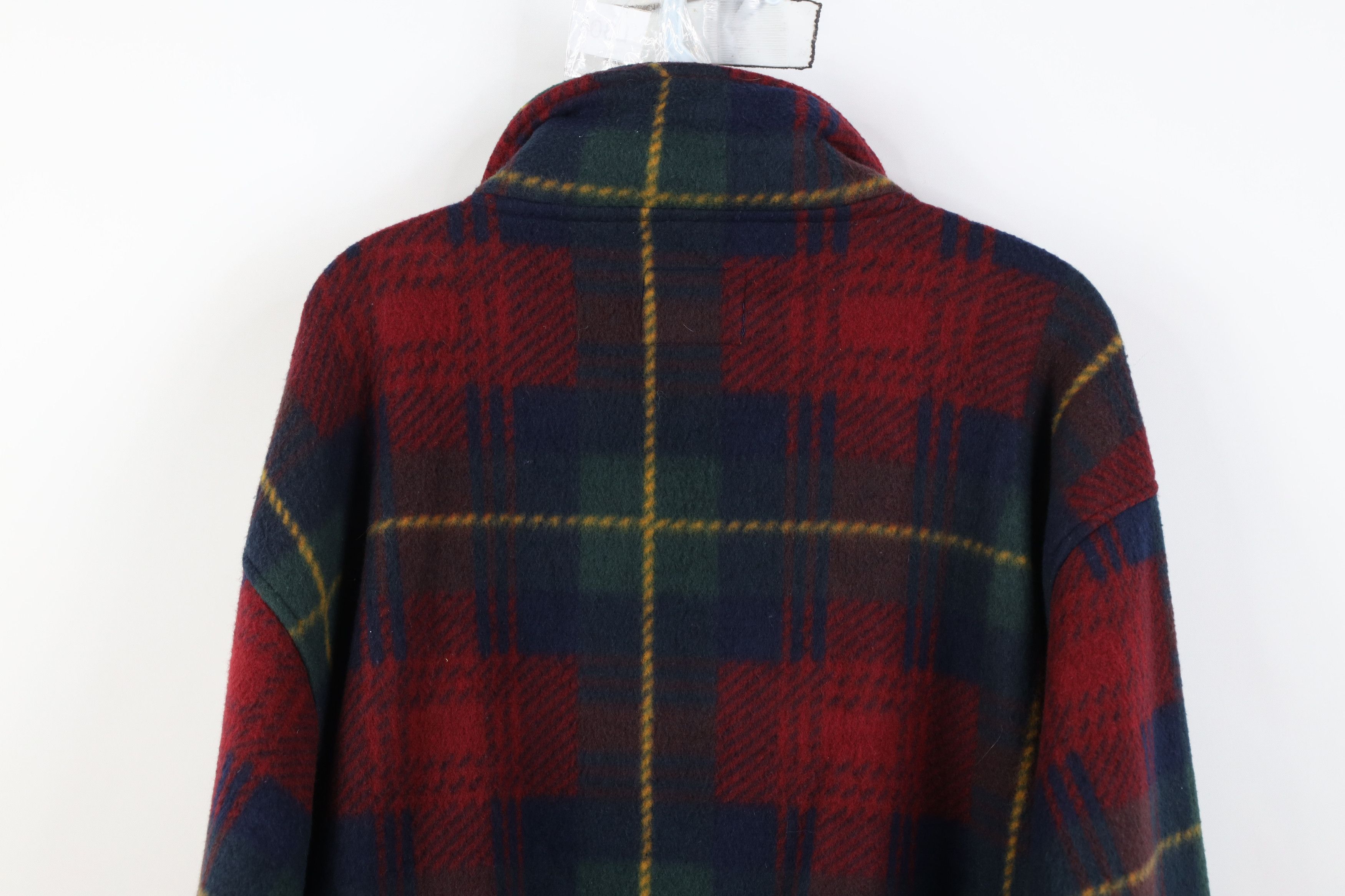 Vintage Vintage 90s Streetwear Heavyweight Fleece Half Zip Sweater Size US L / EU 52-54 / 3 - 12 Thumbnail
