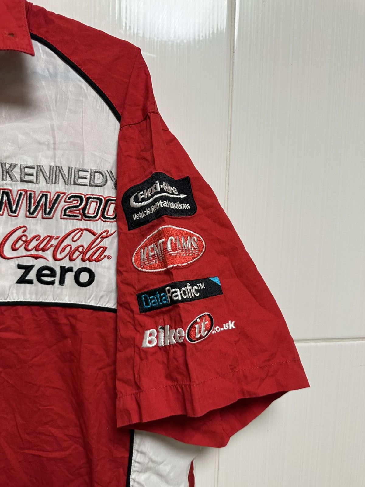 Yamaha Yamaha Red Moto Racing Rob McElnea Version North West 200 Size US S / EU 44-46 / 1 - 5 Thumbnail