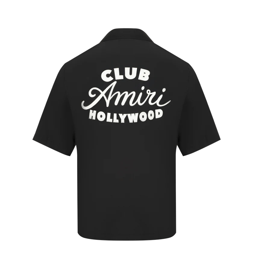 Amiri o1h1sh11225 Club Amiri Camp Shirt in Black Size US XXL / EU 58 / 5 - 2 Thumbnail