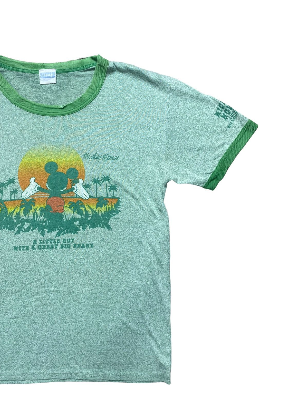 Disney VINTAGE MICKEY MOUSE RINGER CALIFORNIA HAWAII TEE Size US M / EU 48-50 / 2 - 2 Thumbnail