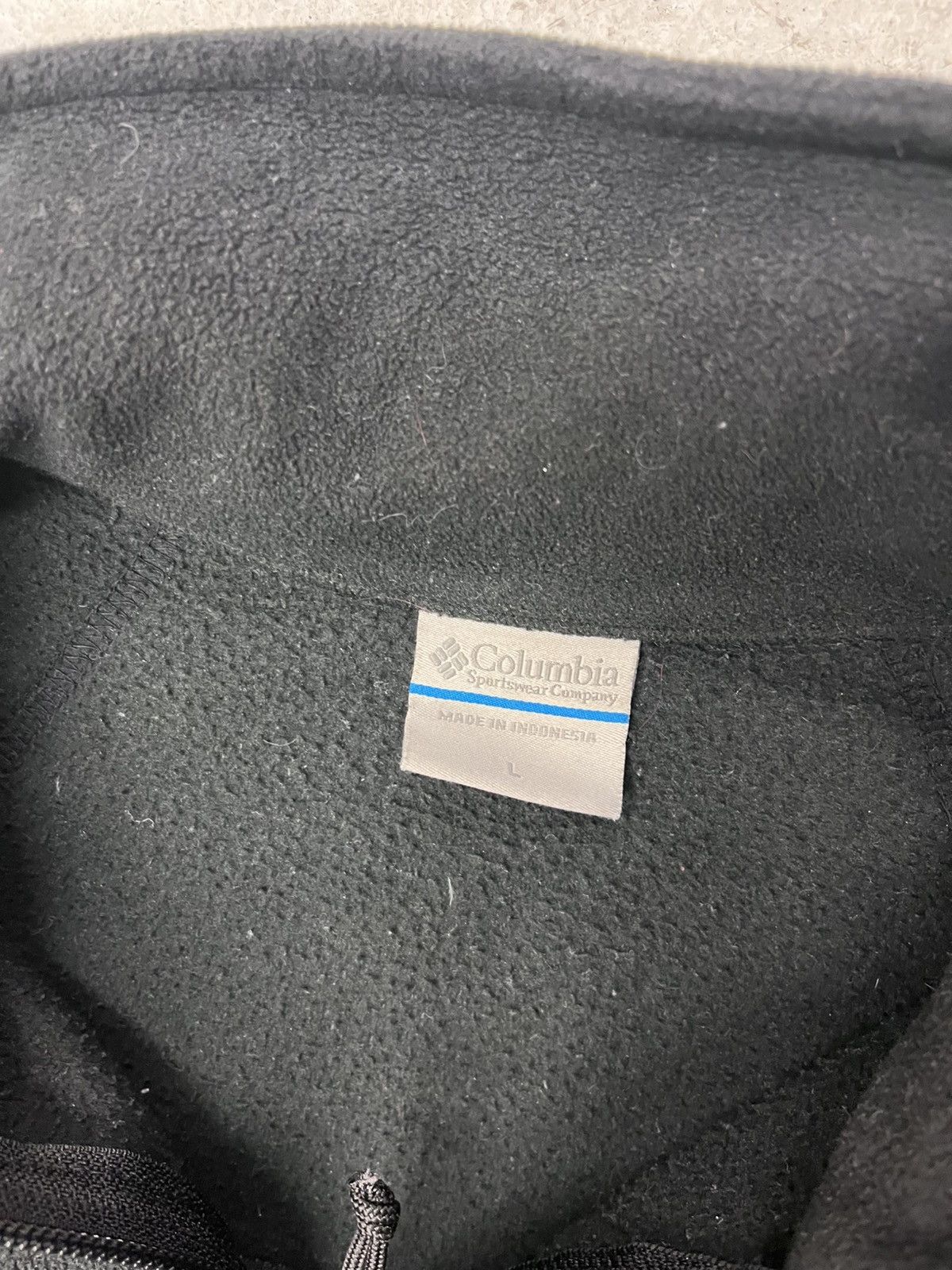Columbia Black columbia quarter zip fleece jacket Size US L / EU 52-54 / 3 - 2 Thumbnail
