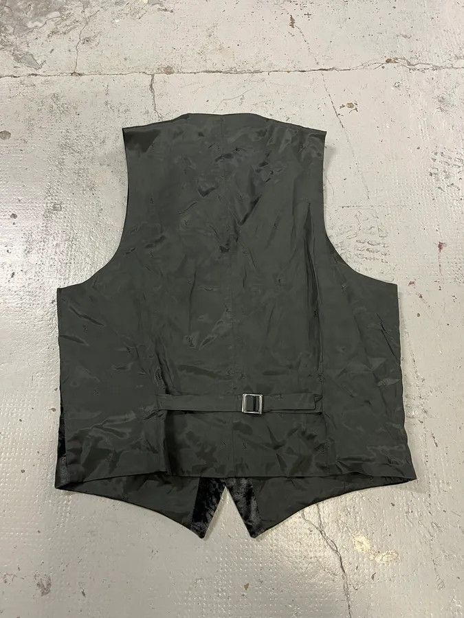 Yves Saint Laurent Yves Saint Laurent Velvet Erosion Black Vest Size US S / EU 44-46 / 1 - 6 Thumbnail