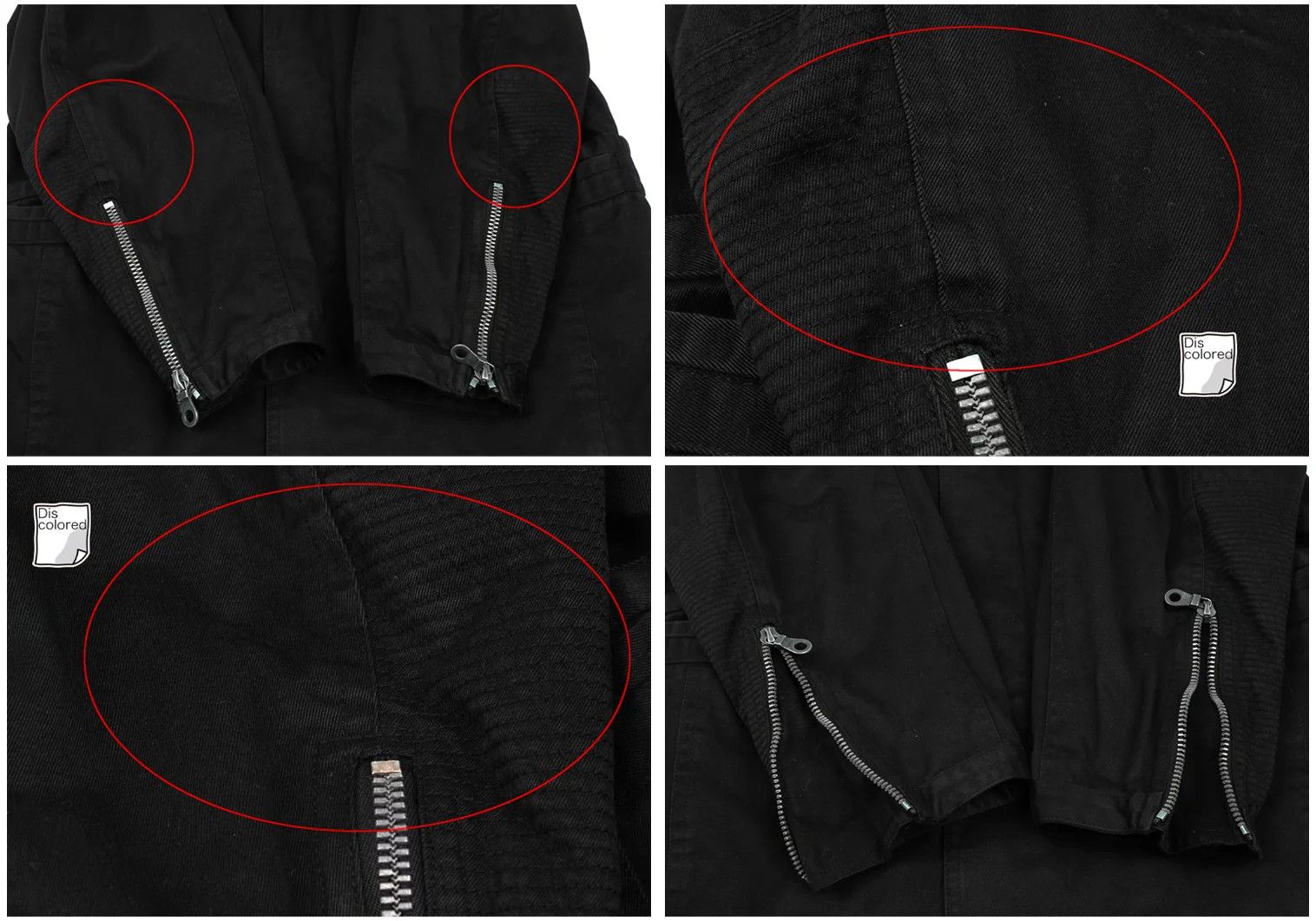 Issey Miyake Quilted L Jacket with Riri Zip Cuffs in Black, Size L Size US L / EU 52-54 / 3 - 5 Thumbnail