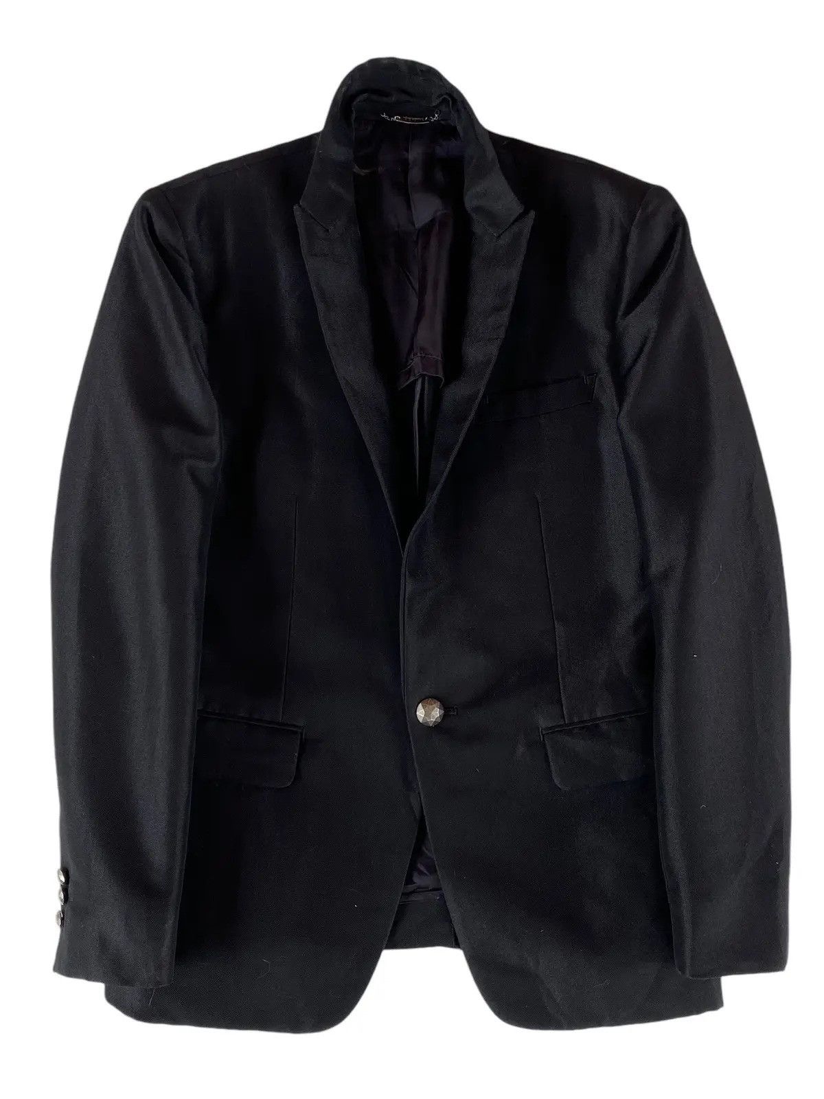 Tete Homme Tete Homme Blazer Jacket Black M Size US M / EU 48-50 / 2 - 1 Thumbnail