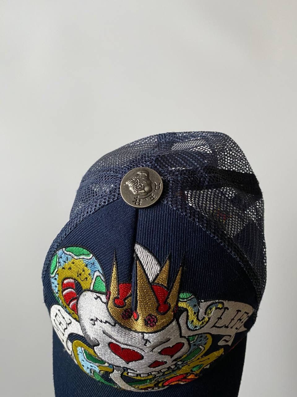 Christian Audigier Vintage Ed Hardy Cap Y2K style skull logo Size ONE SIZE - 2 Thumbnail