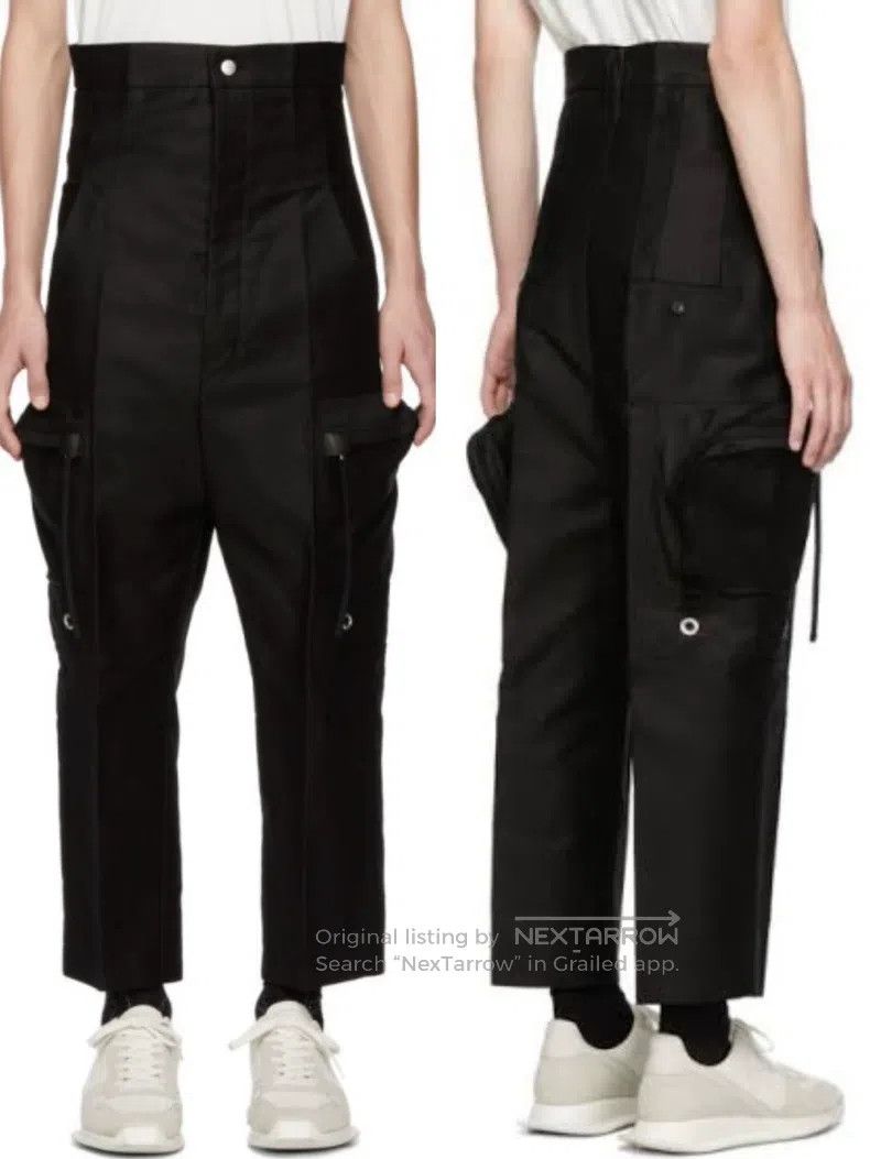 Rick Owens Rick Owens High-waisted denim overalls pants Size US 36 / EU 52 - 9 Thumbnail