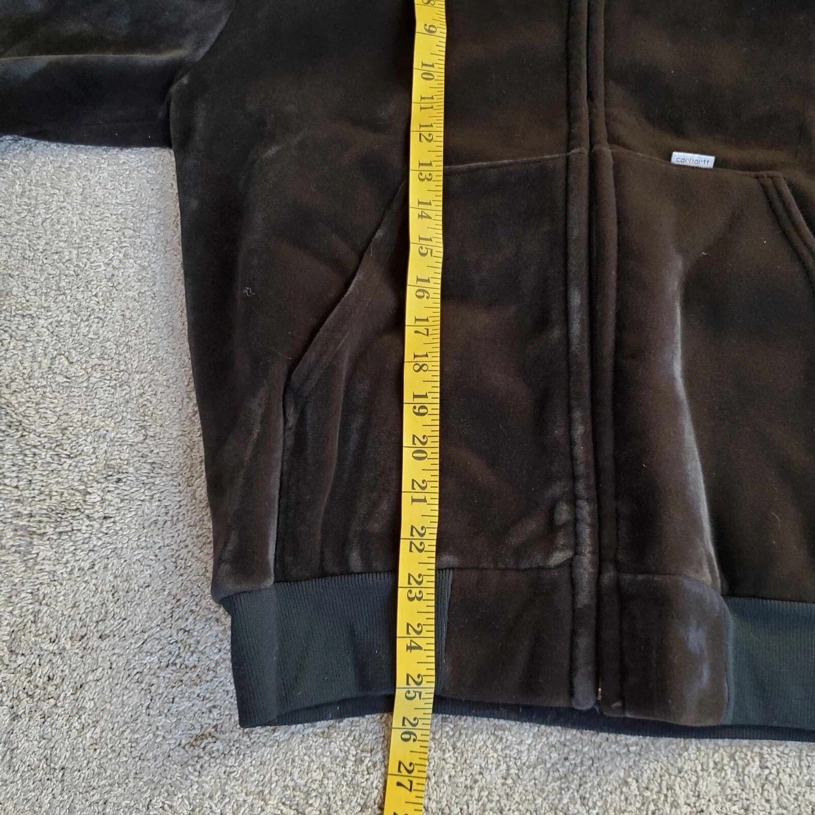 Carhartt Carhartt – Velour Full Zip Hoodie USA Made Distressed M Size US M / EU 48-50 / 2 - 8 Thumbnail