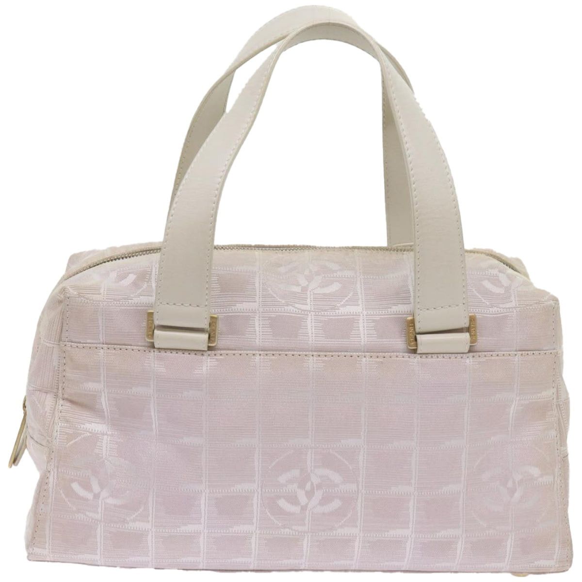 image of Chanel Travel Line Handbag in Pink, Women's