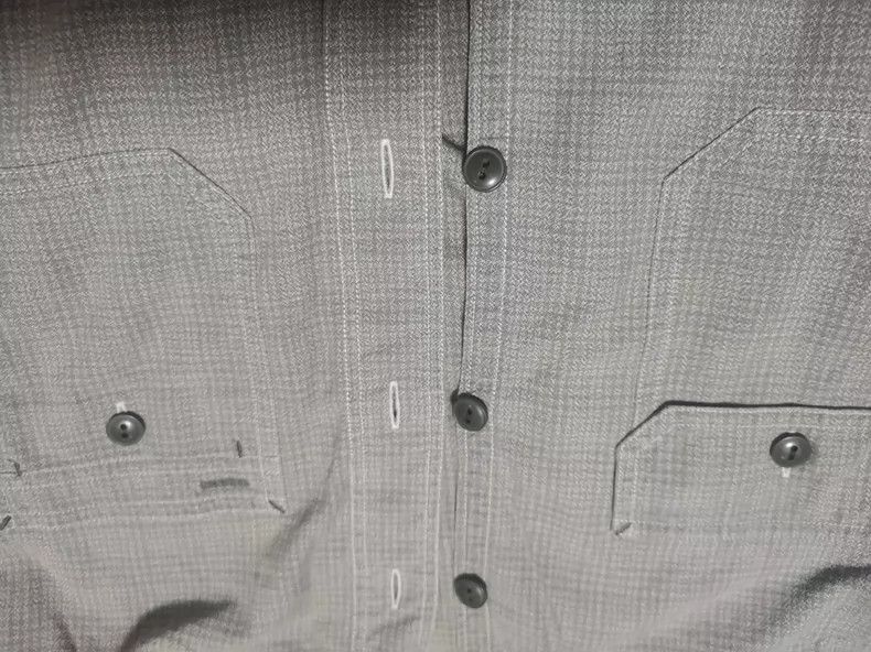 RRL Ralph Lauren RRL Gray Plaid Long Sleeve Shirt-2508 Size US M / EU 48-50 / 2 - 3 Thumbnail