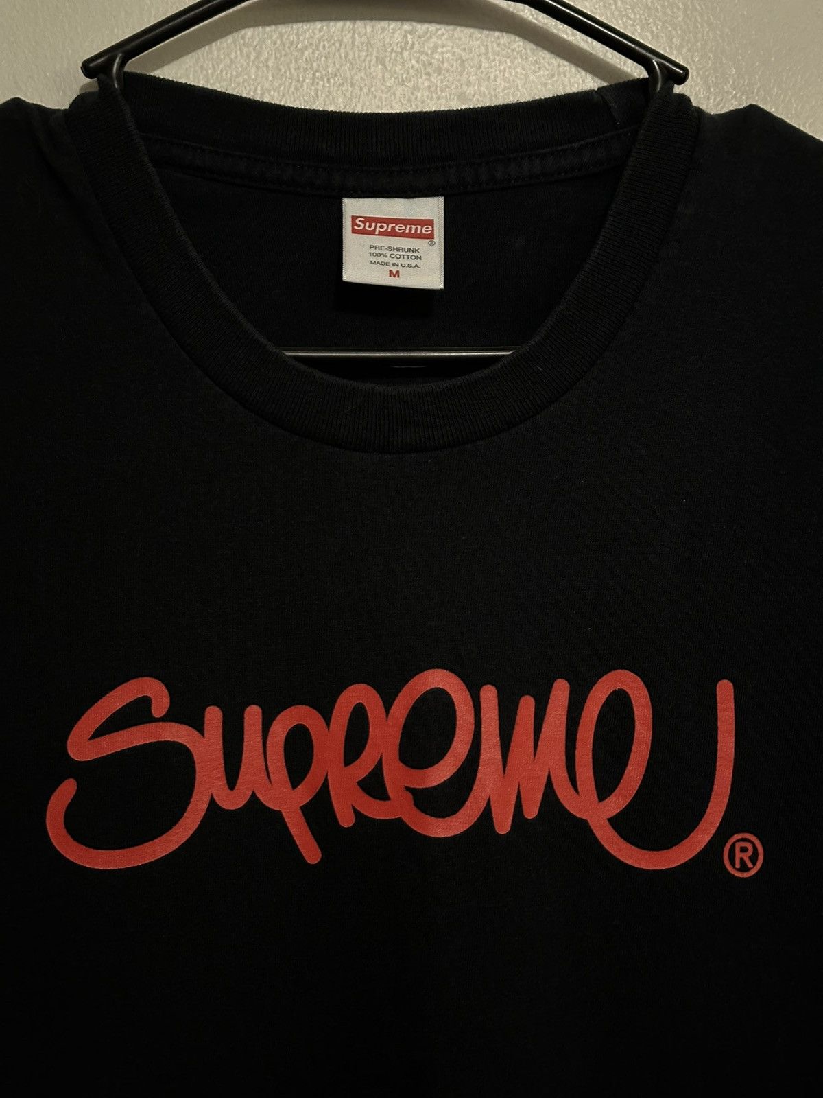 Supreme Supreme Handstyle Tee Size US M / EU 48-50 / 2 - 2 Thumbnail