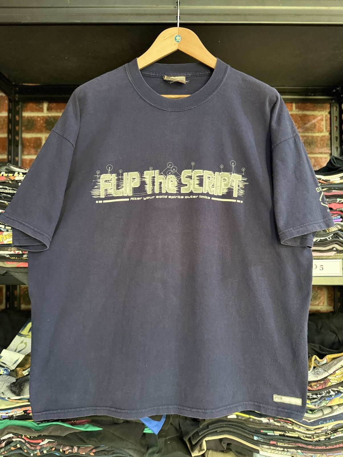 Vintage Vintage Flip The Script Music European Hip Hop Faded XXL Tee Size US XXL / EU 58 / 5 - 1 Thumbnail