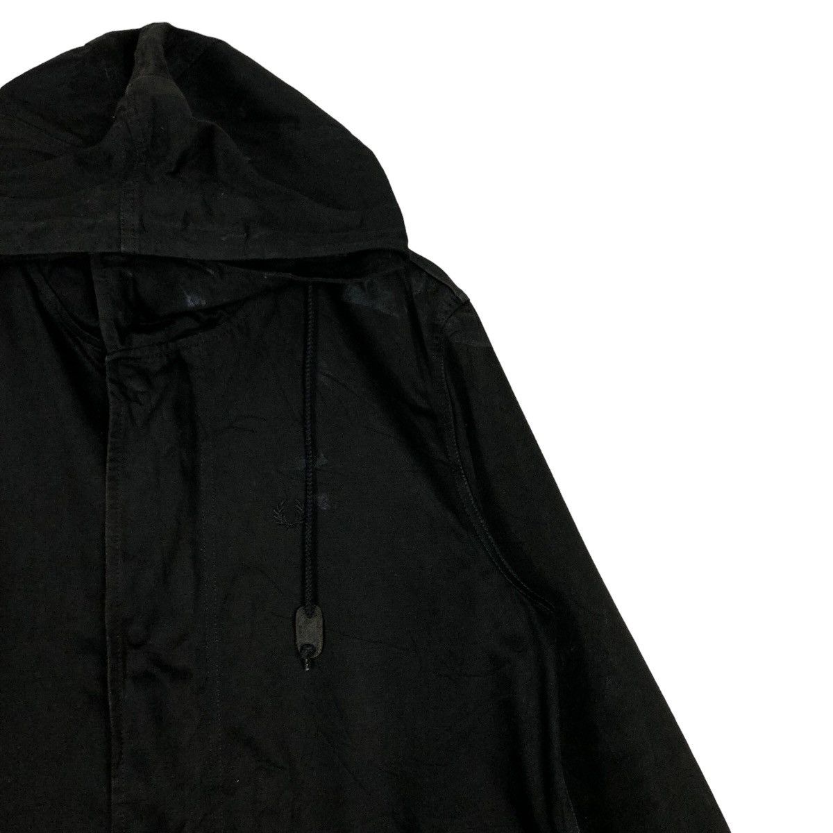 Fred Perry 🔥90’s Vintage Parka Jacket Fish Tail Black Fred Perry Size US M / EU 48-50 / 2 - 5 Thumbnail