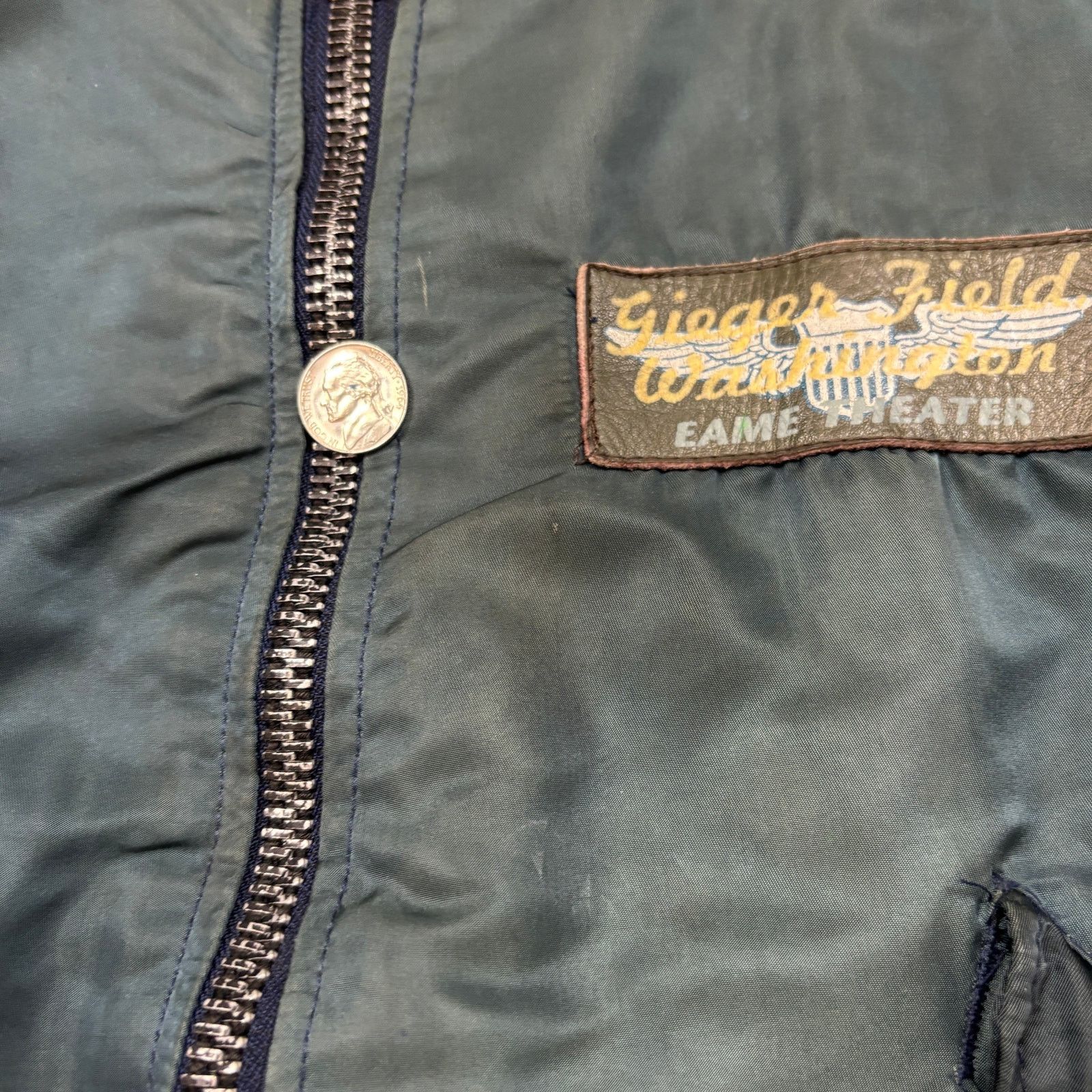 Avirex × Vintage VTG Avirex 1942 Intermediate MA-1 Fighter Squadron Bomber S Size US S / EU 44-46 / 1 - 12 Thumbnail
