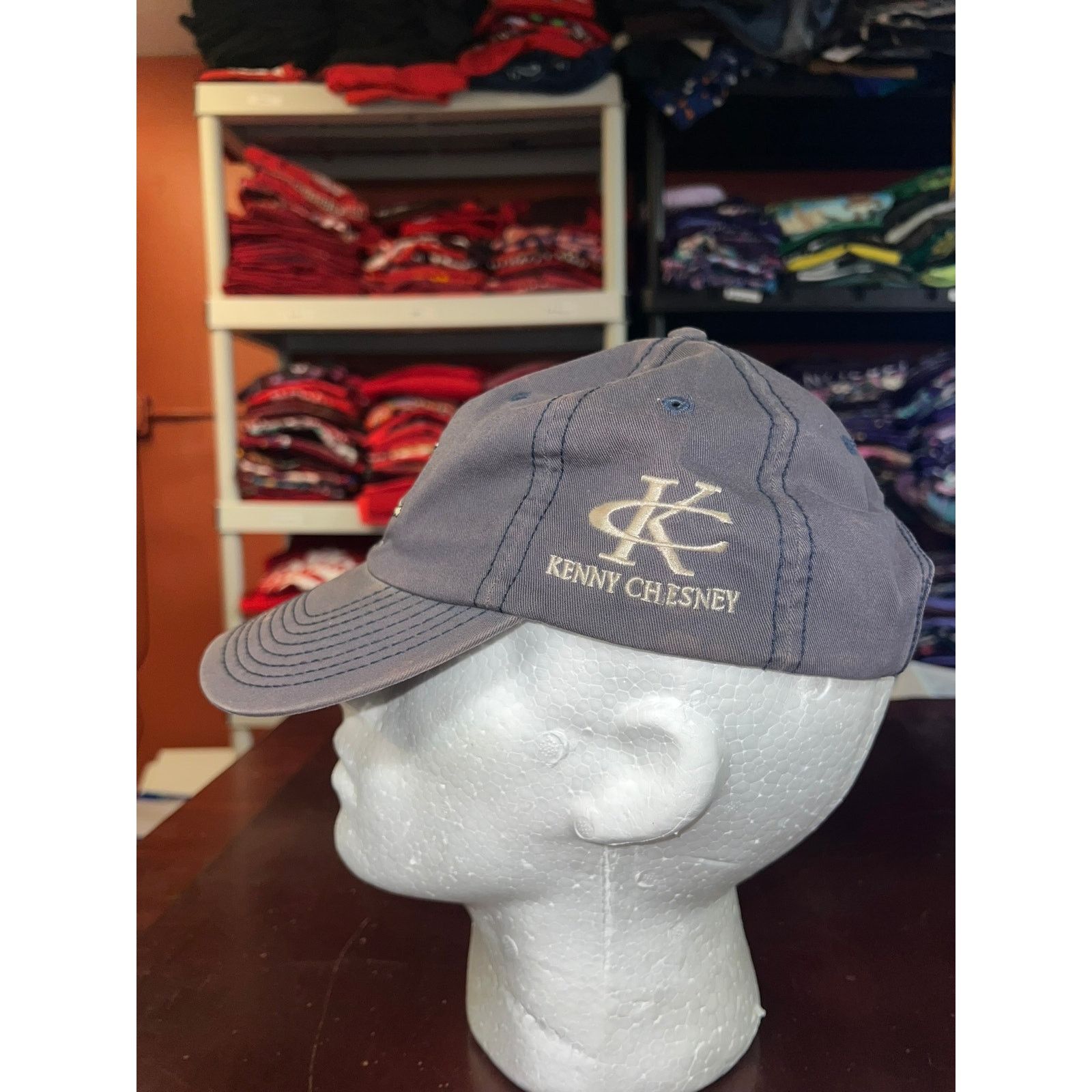 Vintage Vintage Kenny Chesney Hat Big Star Music Tour Concert Cap Size ONE SIZE - 4 Thumbnail