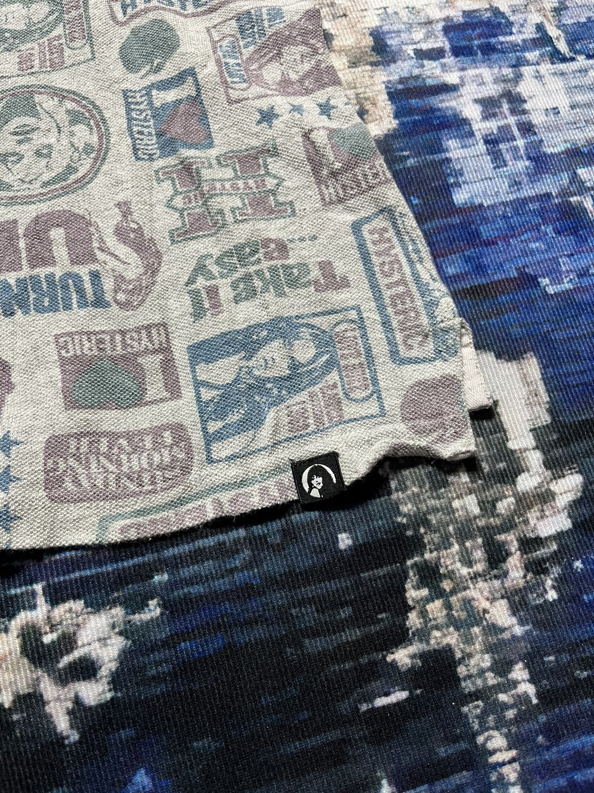 Hysteric Glamour RARE Hysteric Glamour Full Print Polo Tees Japan 🇯🇵 Size M / US 6-8 / IT 42-44 - 16 Thumbnail
