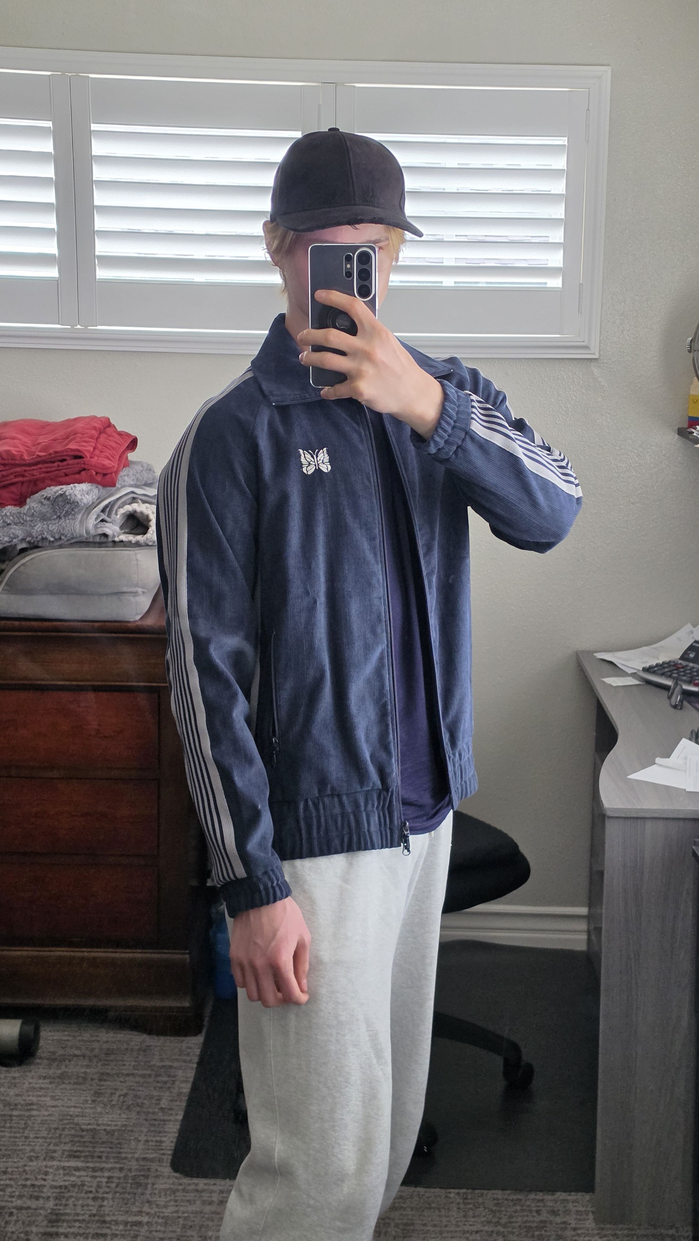 Needles Needles Corduroy Navy Blue Track Jacket Limited Edition Size US M / EU 48-50 / 2 - 1 Thumbnail